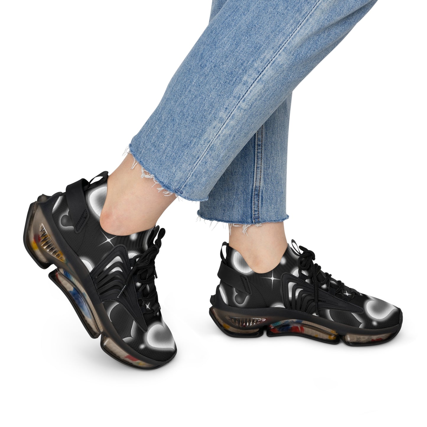 Heart Mesh Sneakers