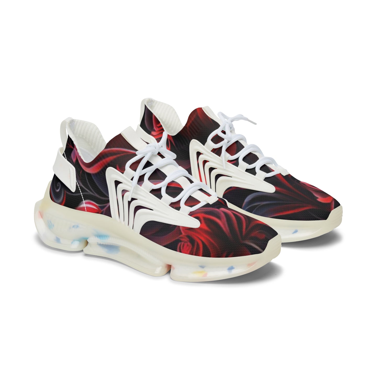Vibrant Women's Mesh Sneakers, Stylish Athletic Shoes, Trendy Summer Sneakers, Colorful Fashion Sneakers, Fitness and Fashion Footwear
