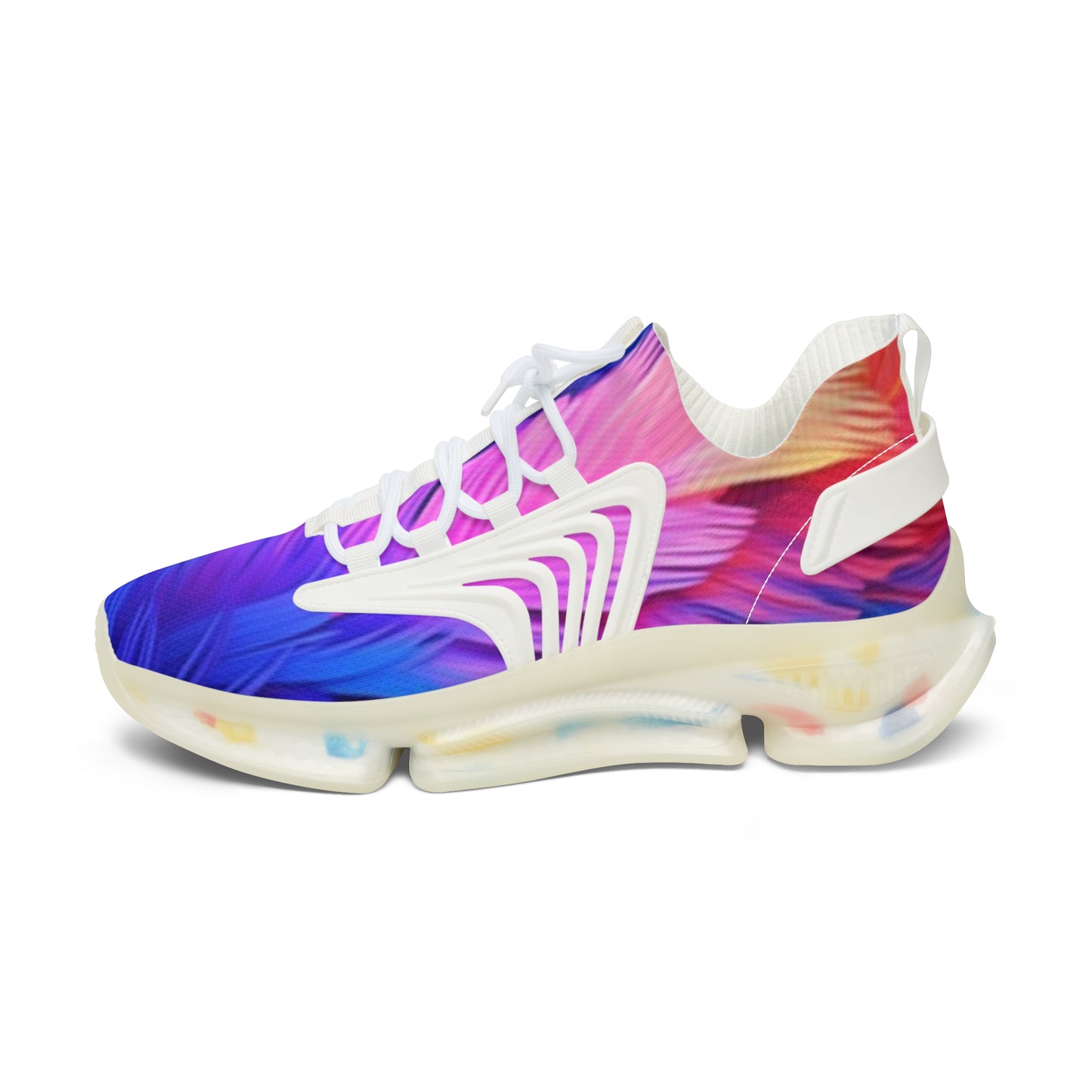 Colorful Women's Mesh Sneakers - Trendy Footwear, Lightweight Athletic Shoes, Sporty Lifestyle, Ideal for Running and Casual Wear