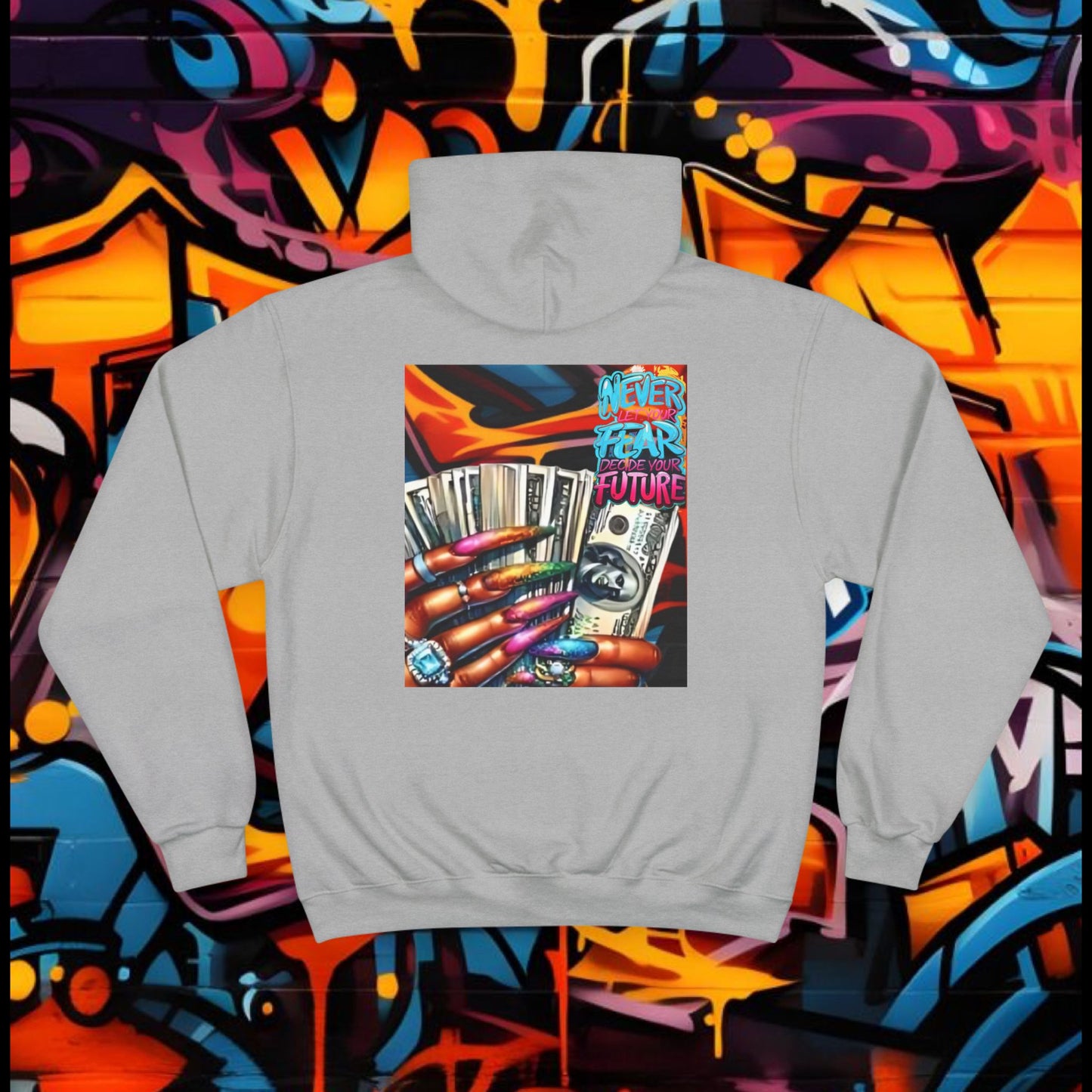 Boss Graffiti Hoodie - Street Style Sweatshirt, Urban Fashion, Gift for Him/Her, Trendy Outfit, Unique Graphic Apparel