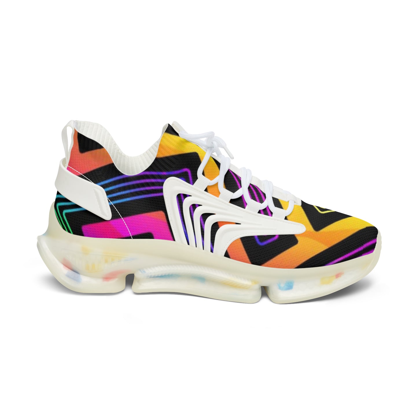 Colorful Women's Mesh Sneakers - Stylish Athletic Shoes for Casual Wear, Fitness, Street Style, Gifts for Her, Holiday Essentials