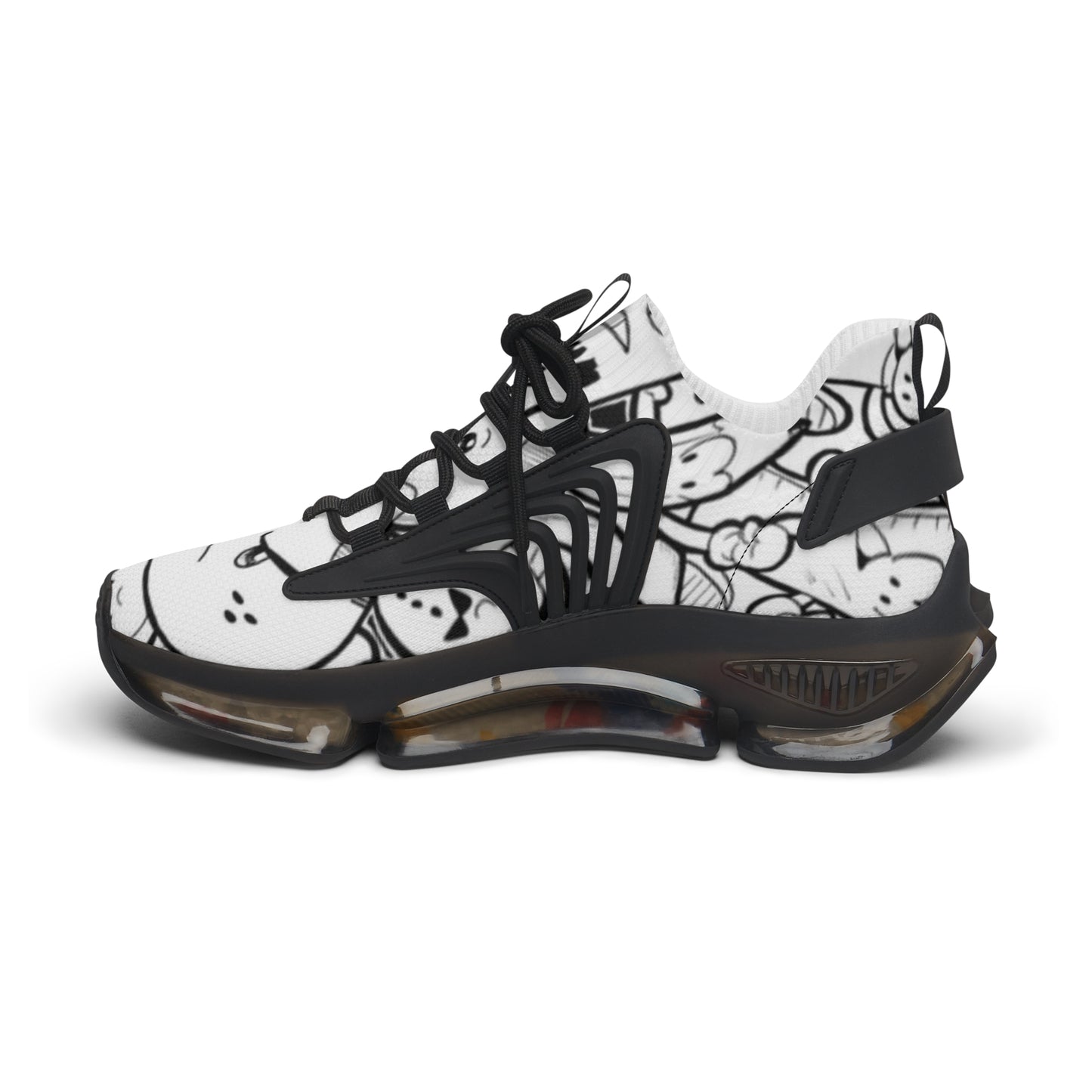 Chic Women's Mesh Sneakers, Trendy Athletic Shoes, Breathable Walking Shoes, Unique Style Footwear, Comfortable Casual Sneakers