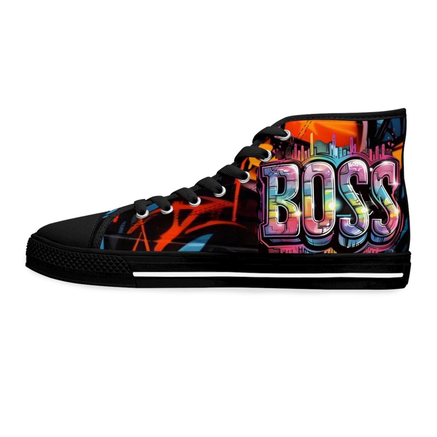 Sneakers Graffiti Boss Female Sk8 High Top