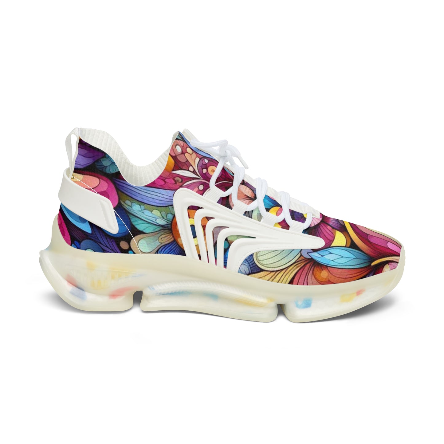 Colorful Women's Mesh Sneakers - Stylish Athletic Shoes for Fitness, Casual Wear, Travel, Festivals, and Everyday Comfort