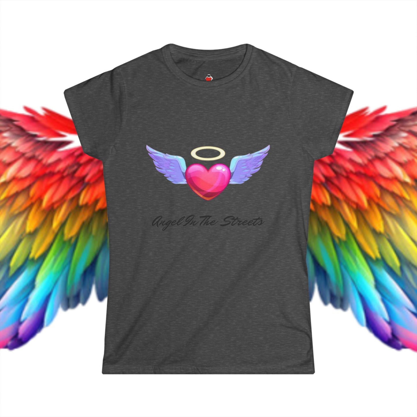 Women's Tee - Angel & Demon Collection Heaven vs Hell Streetwear Attitude