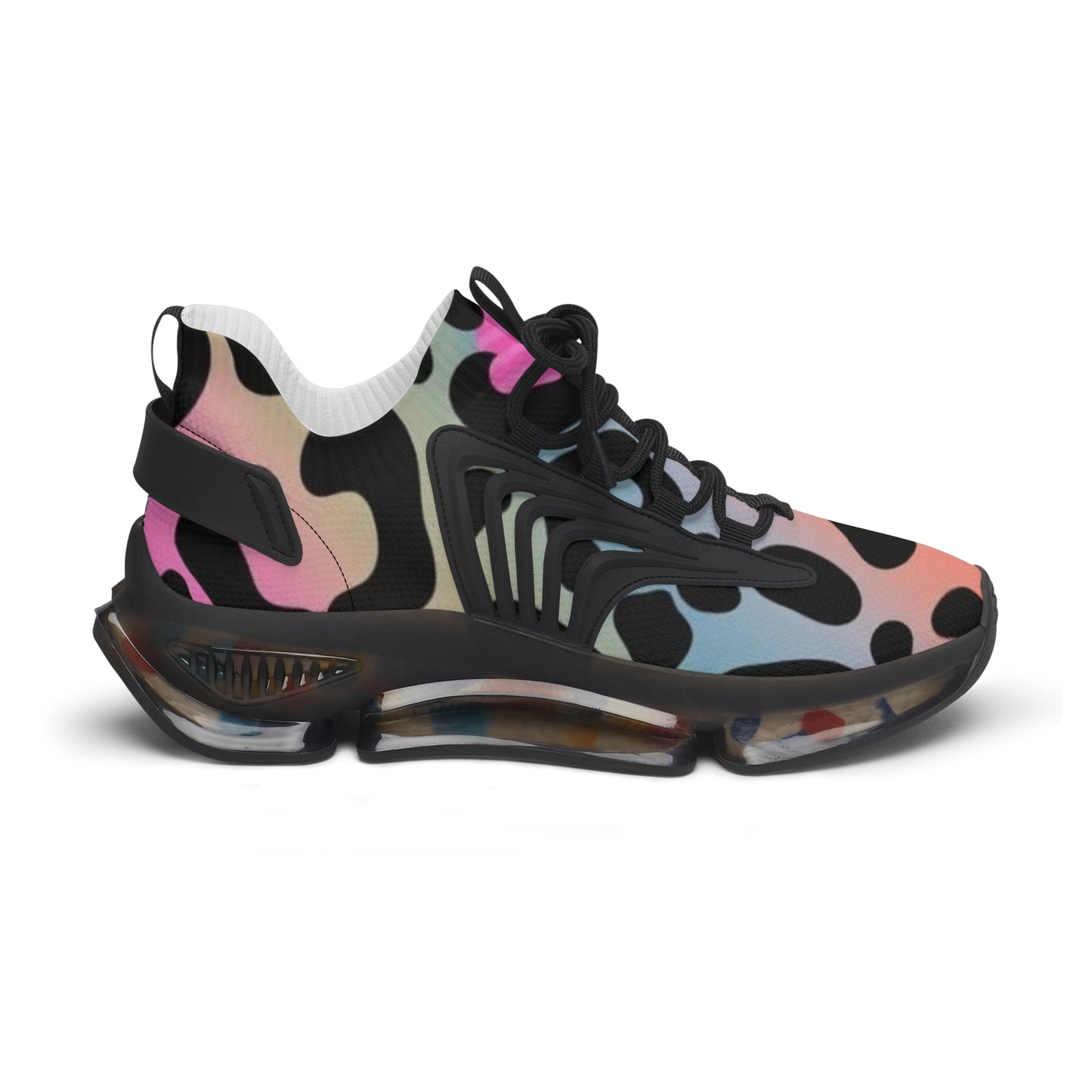 Sneakers - Cheetah Print Women's Mesh Sneakers