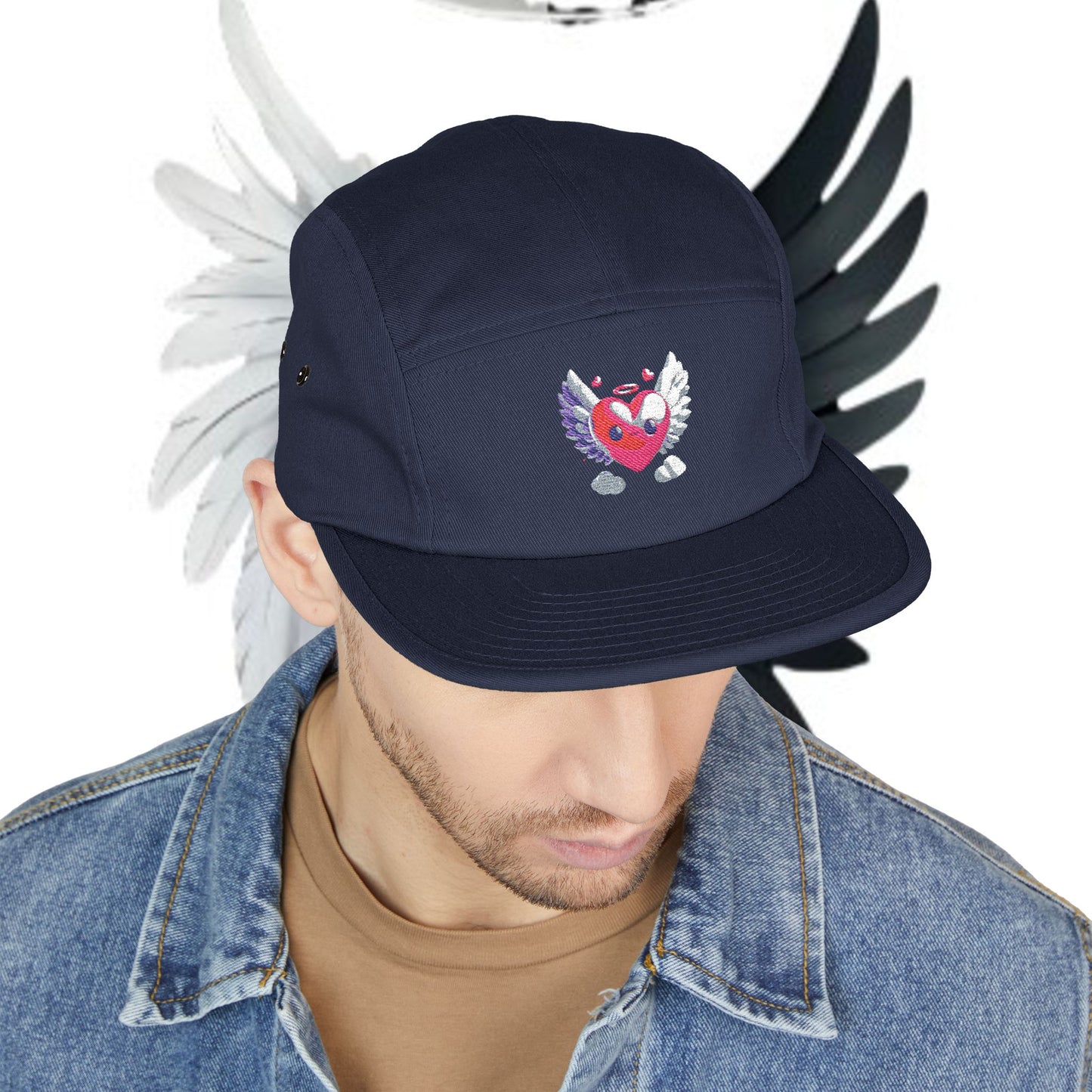 Embroidered Cap - Follow Your Heart Hat