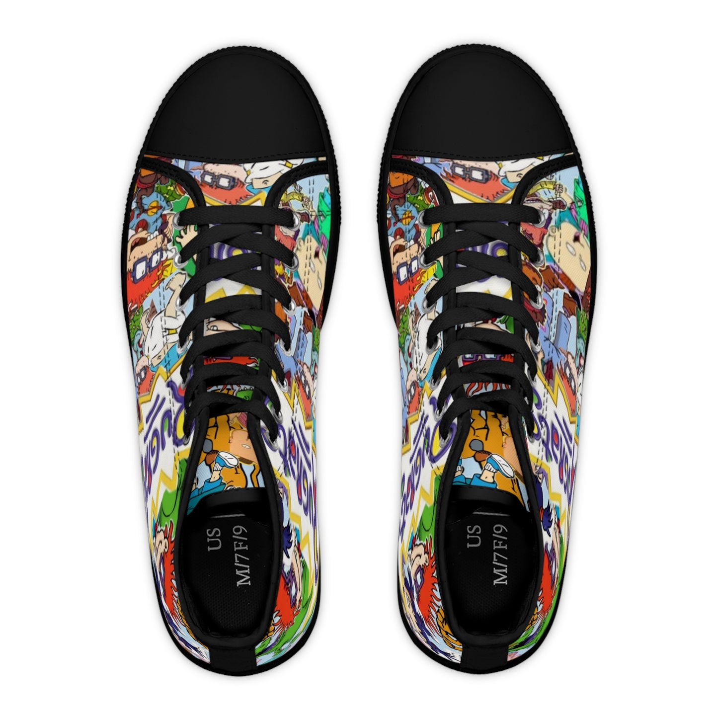 Cartoon High Top Sneakers