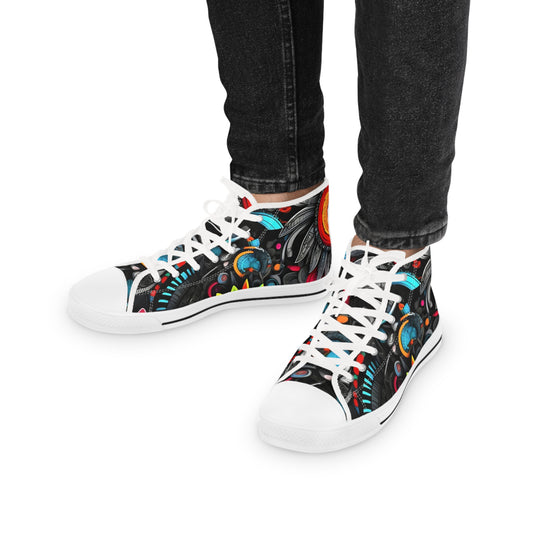 Men's Sneakers - Sugar Skulls Design