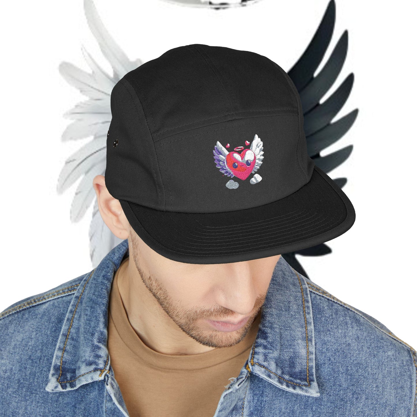 Embroidered Cap - Follow Your Heart Hat