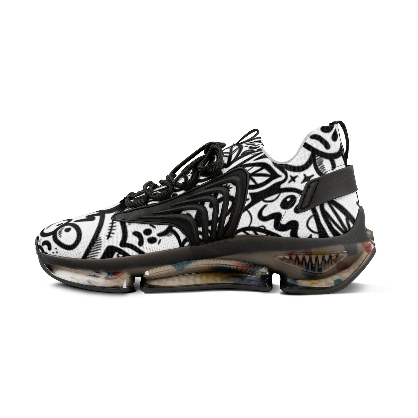 Stylish Graphic Sneakers for Men, Trendy Athletic Shoes, Unique Footwear, Casual Sneakers, Streetwear Shoes, Gift for Him
