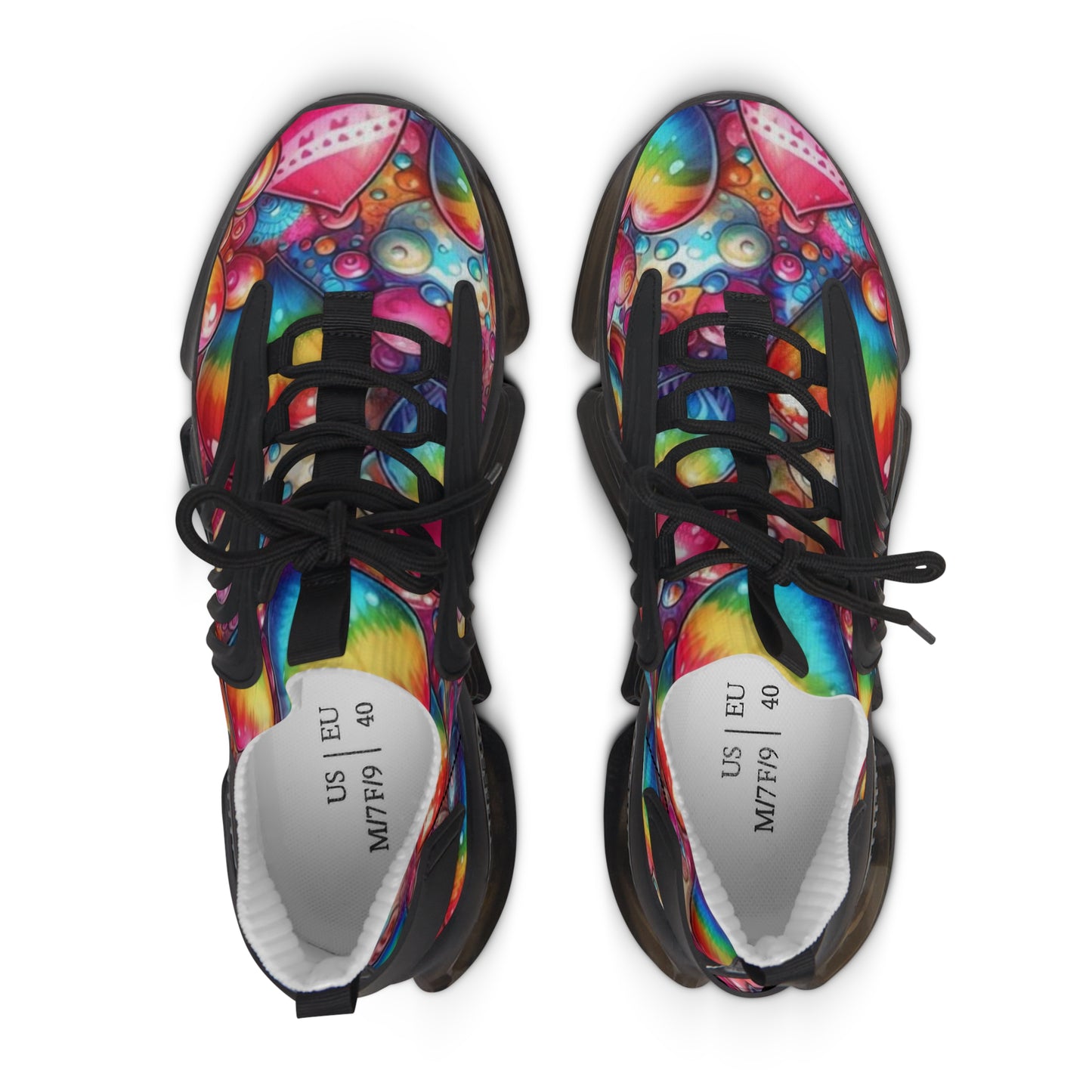 Vibrant Women's Mesh Sneakers - Colorful Sports Shoes for Active Lifestyle, Trendy Sneakers, Fashion Footwear, Gift for Her