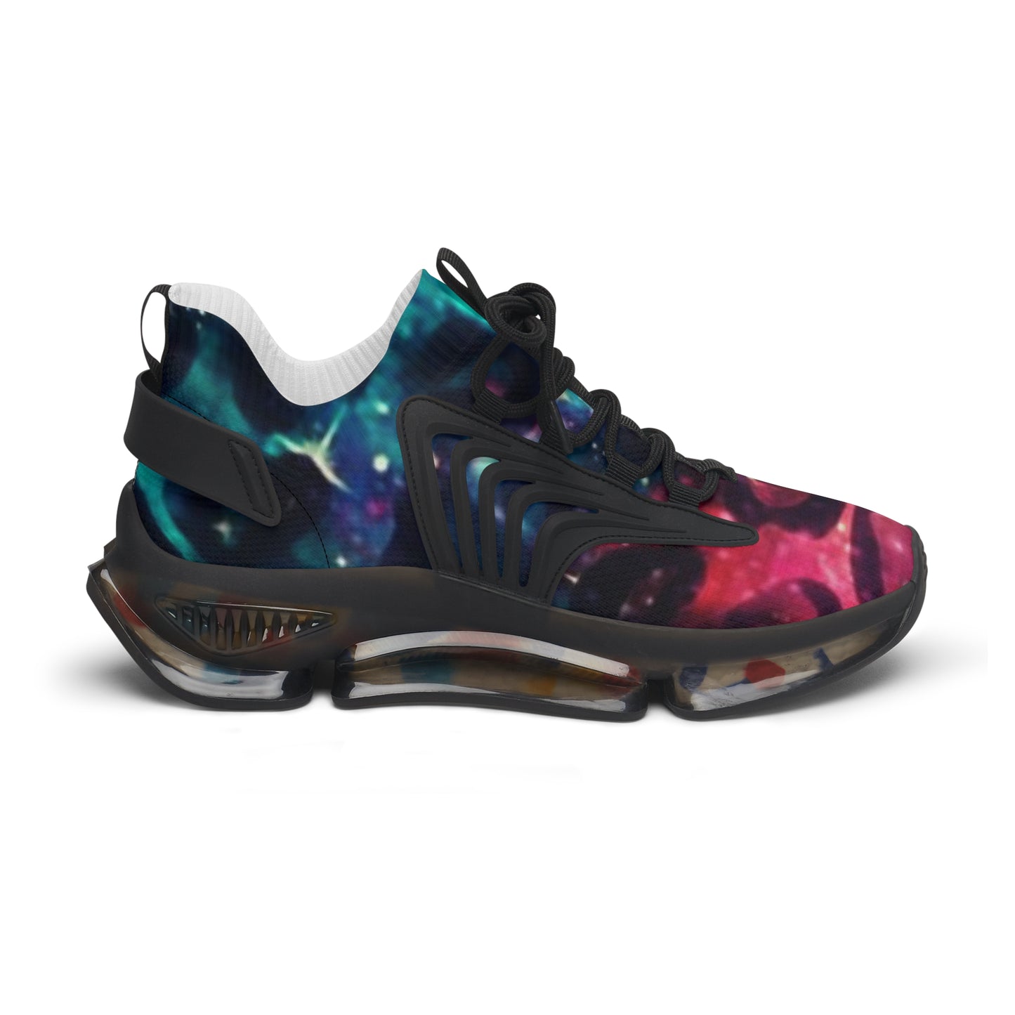 Mesh Sneakers - Space Cheetah Print Women's Shoes