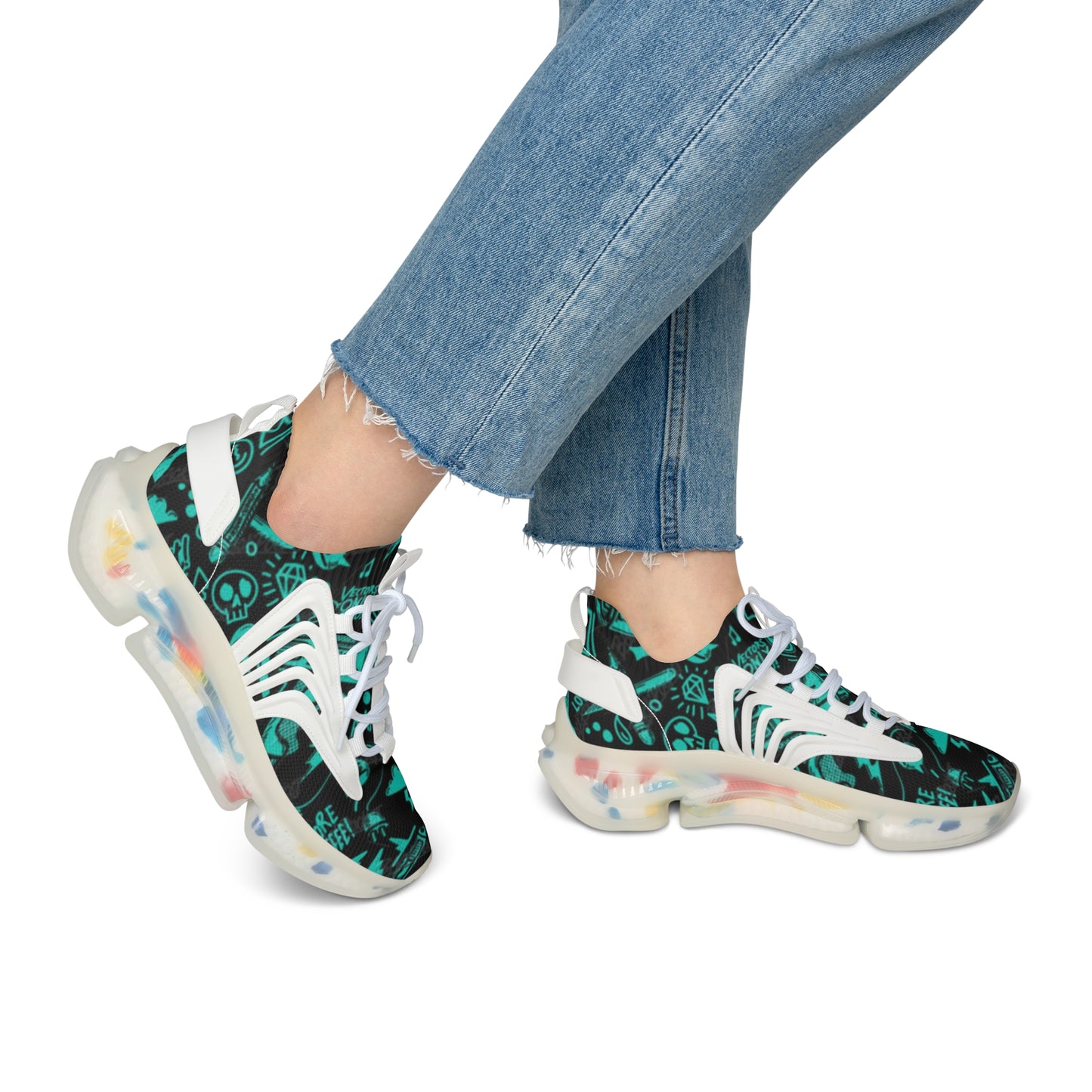 Stylish Women's Mesh Sneakers - Comfortable Athletic Footwear for Everyday Wear, Running Shoes, Lightweight Sneakers, Fashion Sneakers