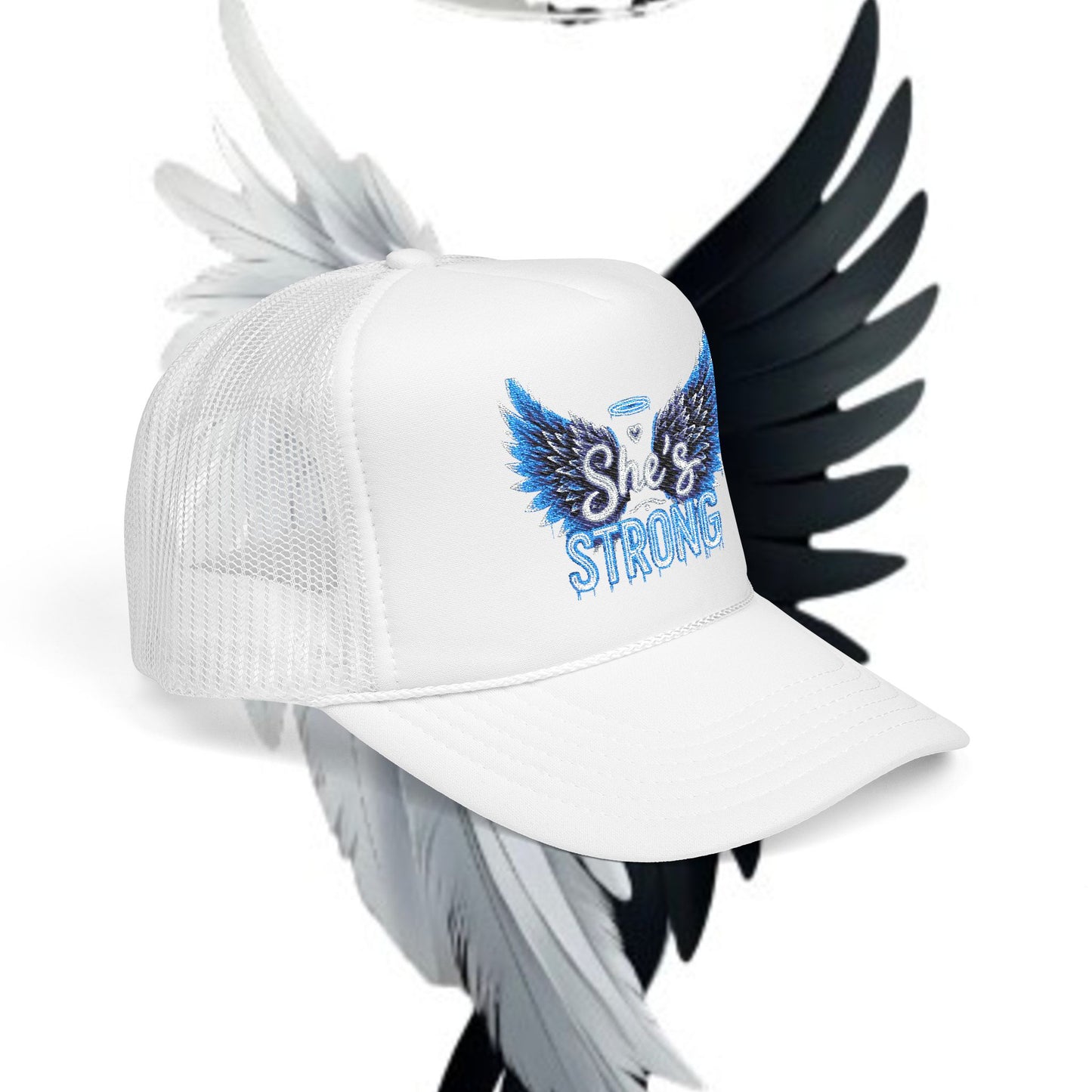 Embroidered Foam Trucker Hat - She Gifted Design