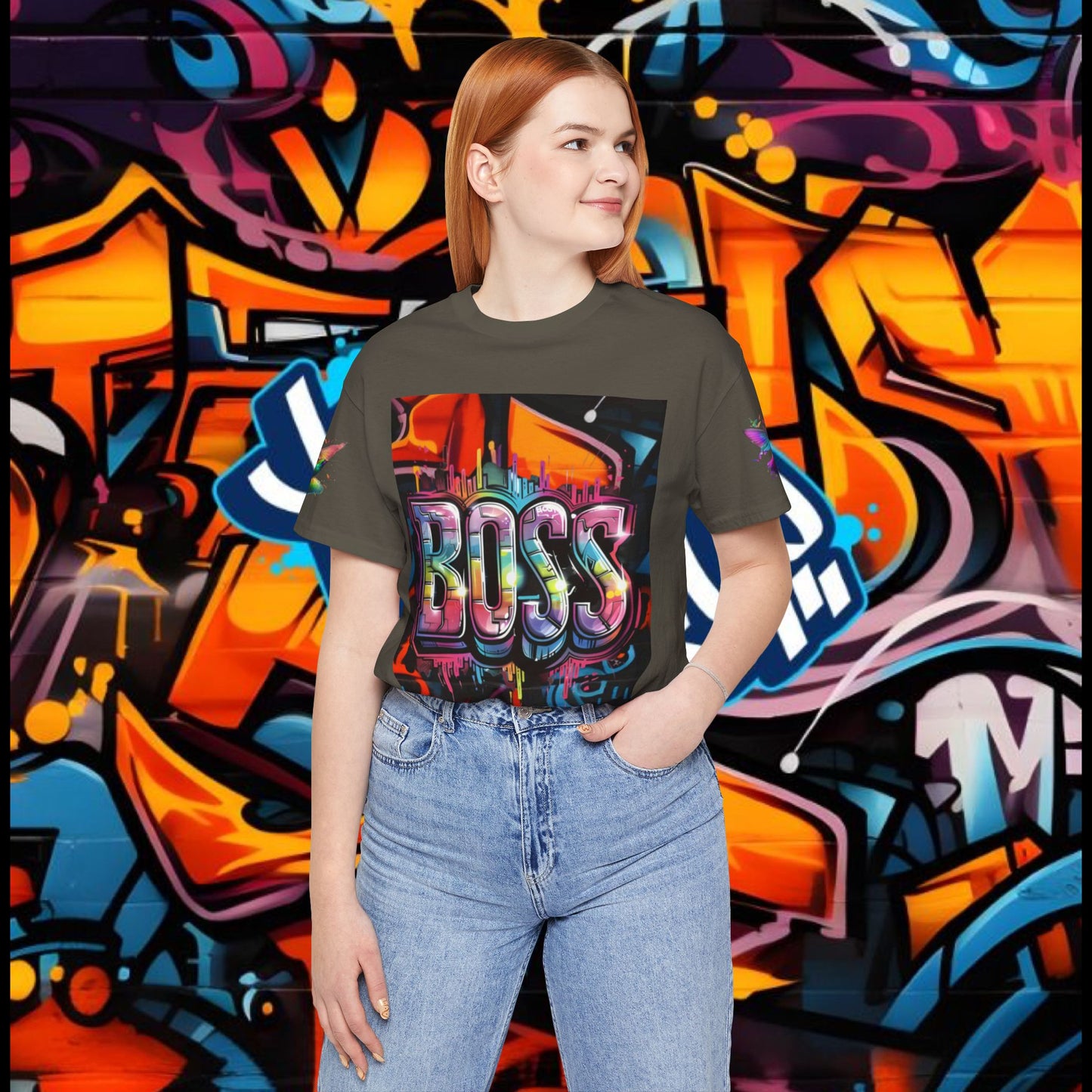 Graffiti Boss Female Tee