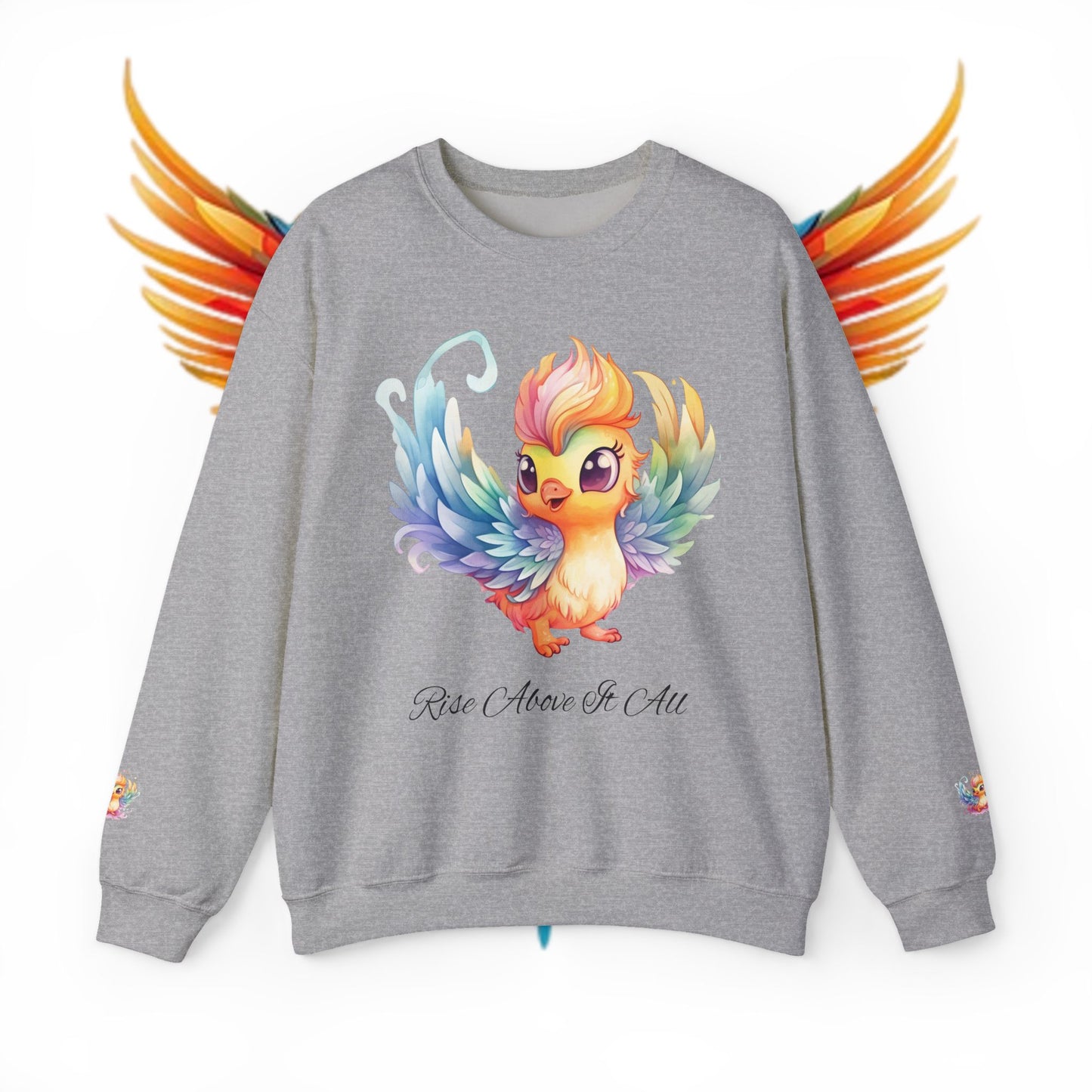 Unisex Sweatshirt Phoenix Collection with Quotes