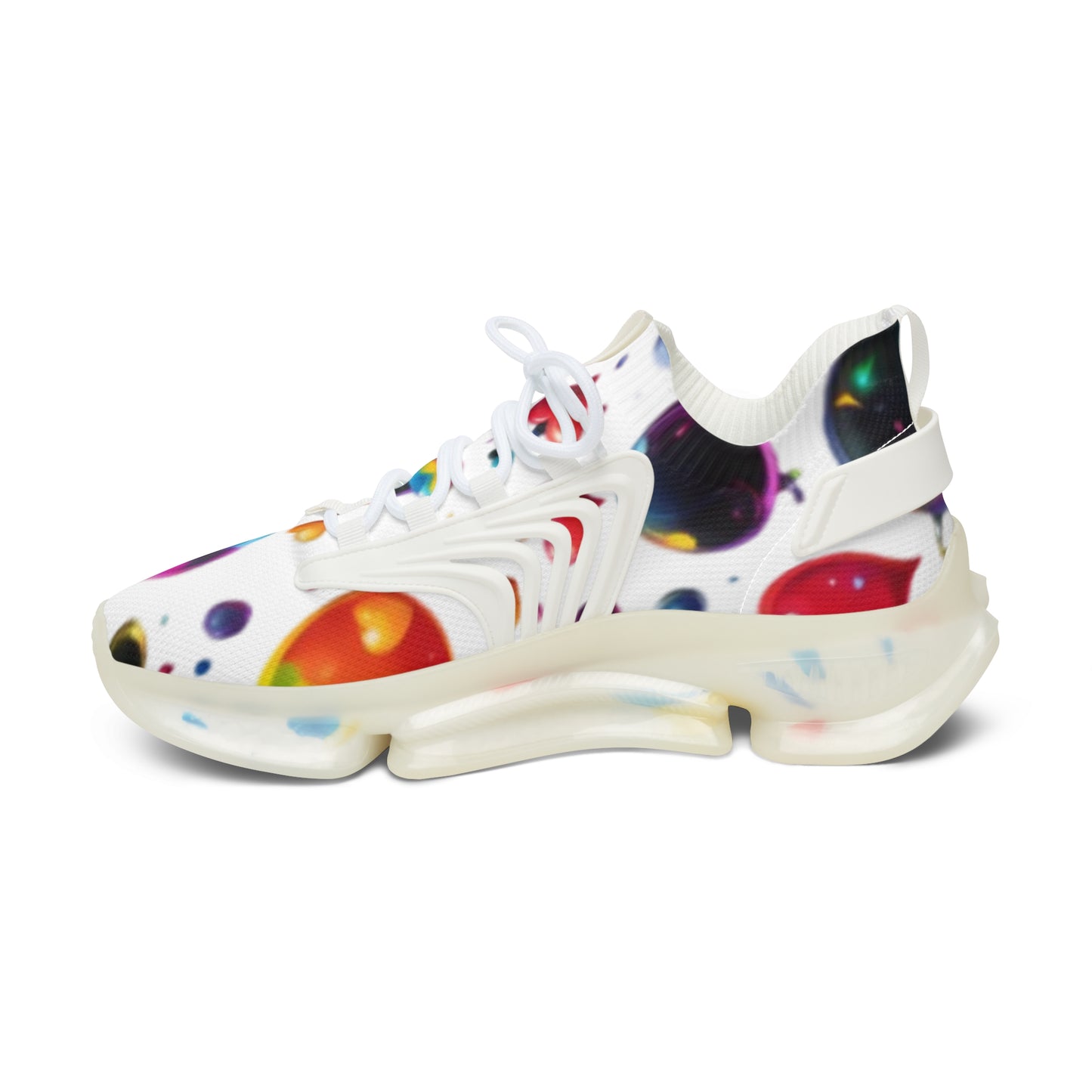 Sneakers with Candy Rain Design