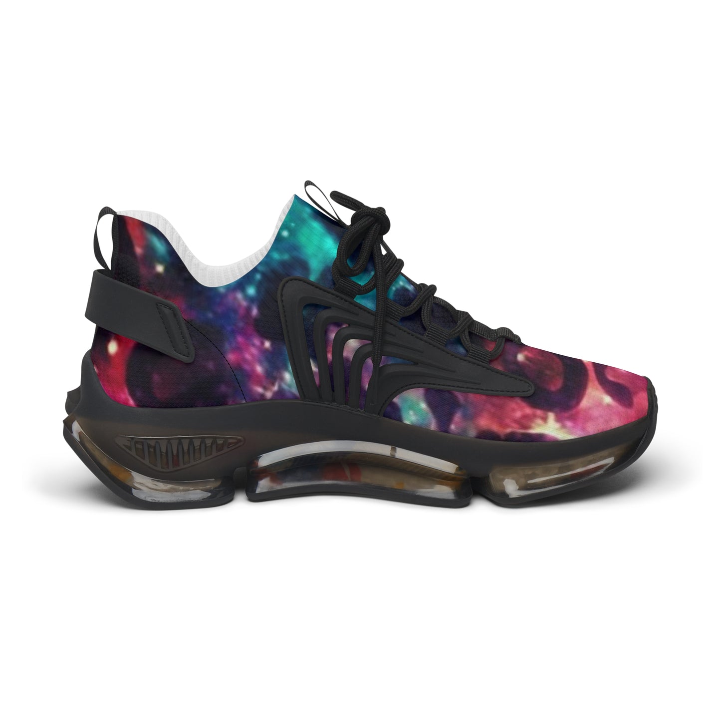 Mesh Sneakers - Space Cheetah Print Women's Shoes