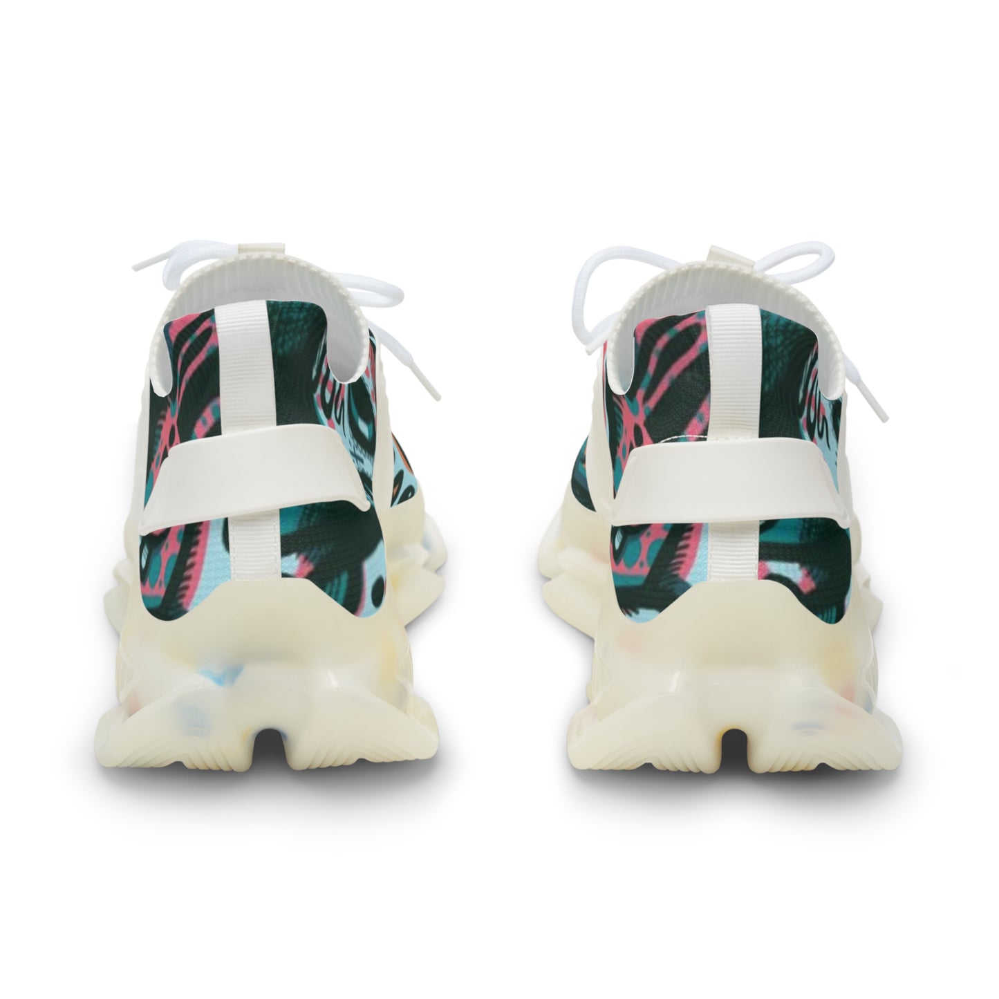Vibrant Men's Mesh Sneakers, Colorful Workout Shoes, Trendy Sports Footwear, Unique Fashion Sneakers, Perfect for Active Lifestyle