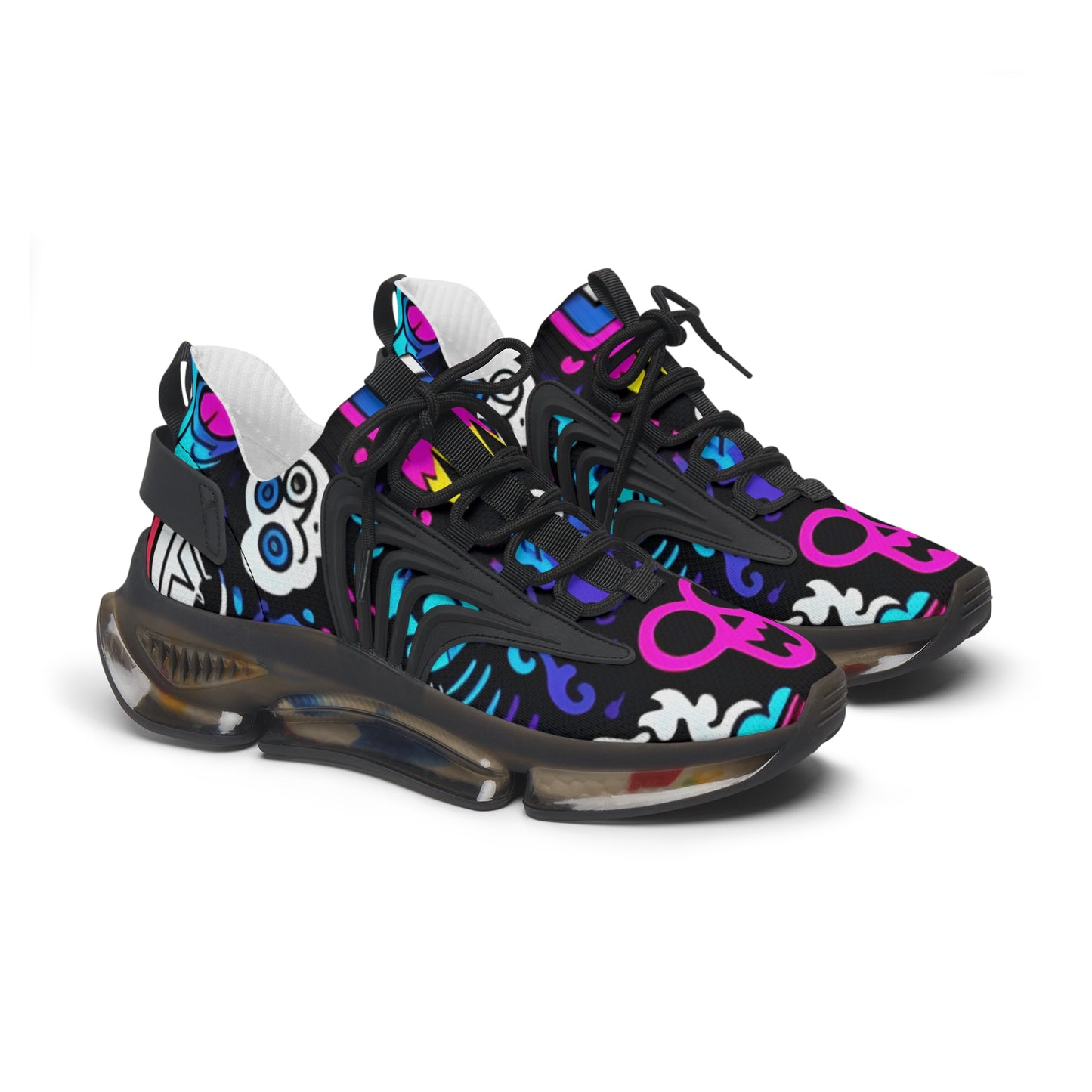 Colorful Women's Mesh Sneakers - Stylish Athletic Shoes, Trendy Footwear, Unique Sneakers, Casual Fashion, Gifts for Her