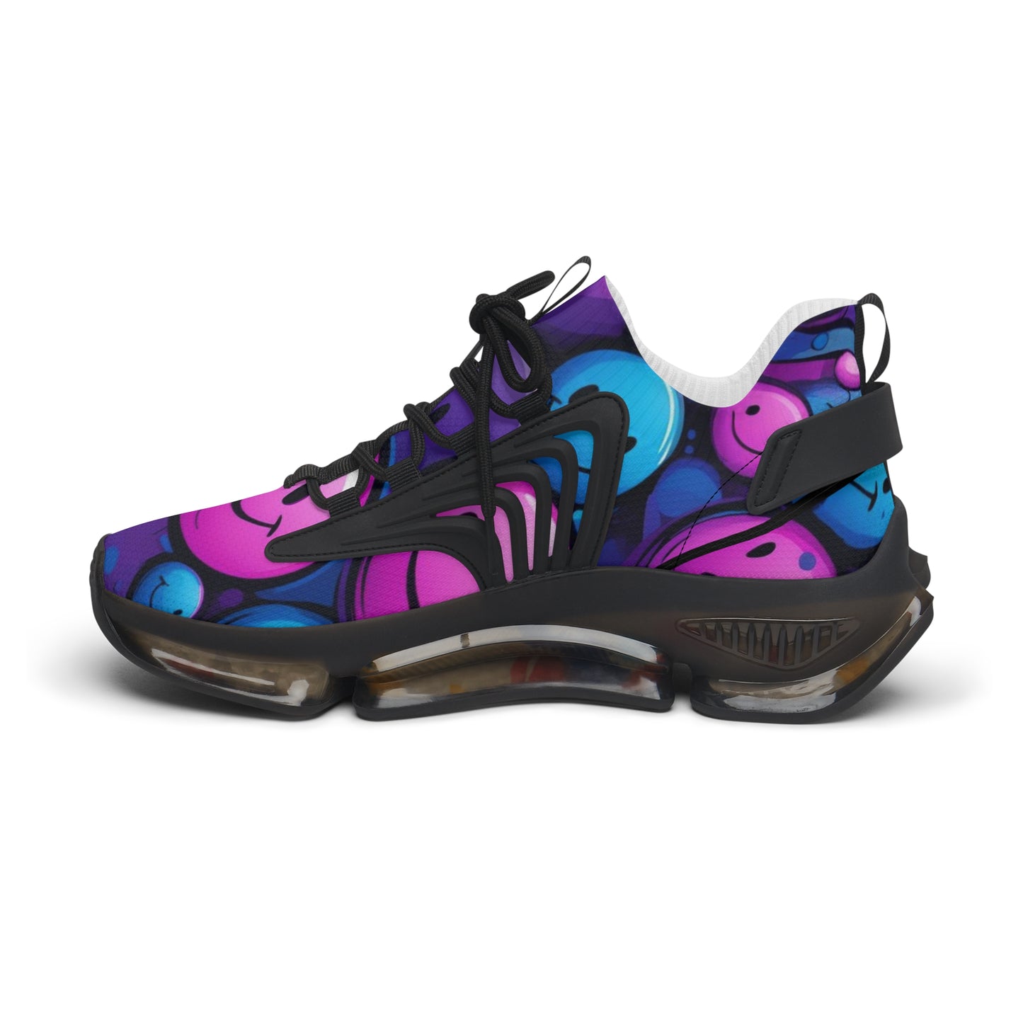 Vibrant Women's Mesh Sneakers, Colorful Running Shoes, Trendy Athletic Footwear, Stylish Fitness Sneakers, Unique Sport Shoes, [...]