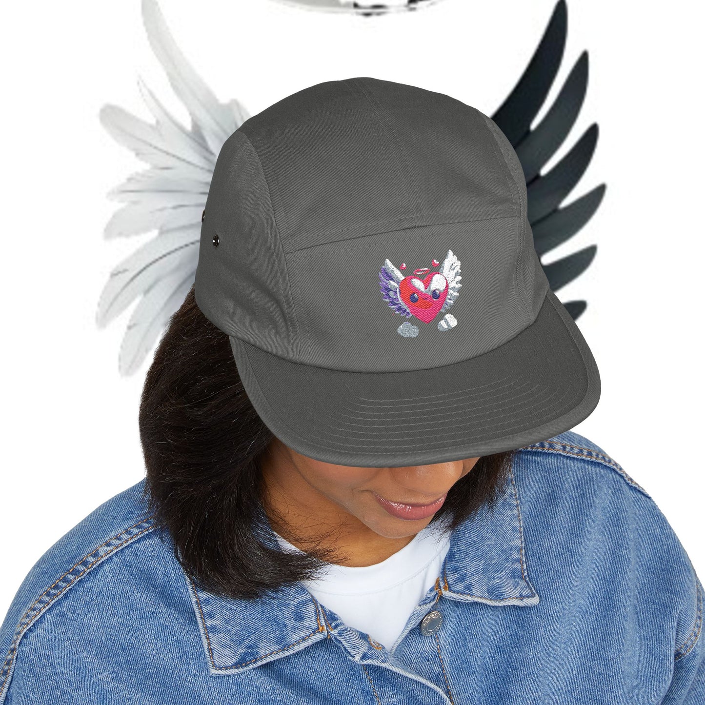 Embroidered Cap - Follow Your Heart Hat