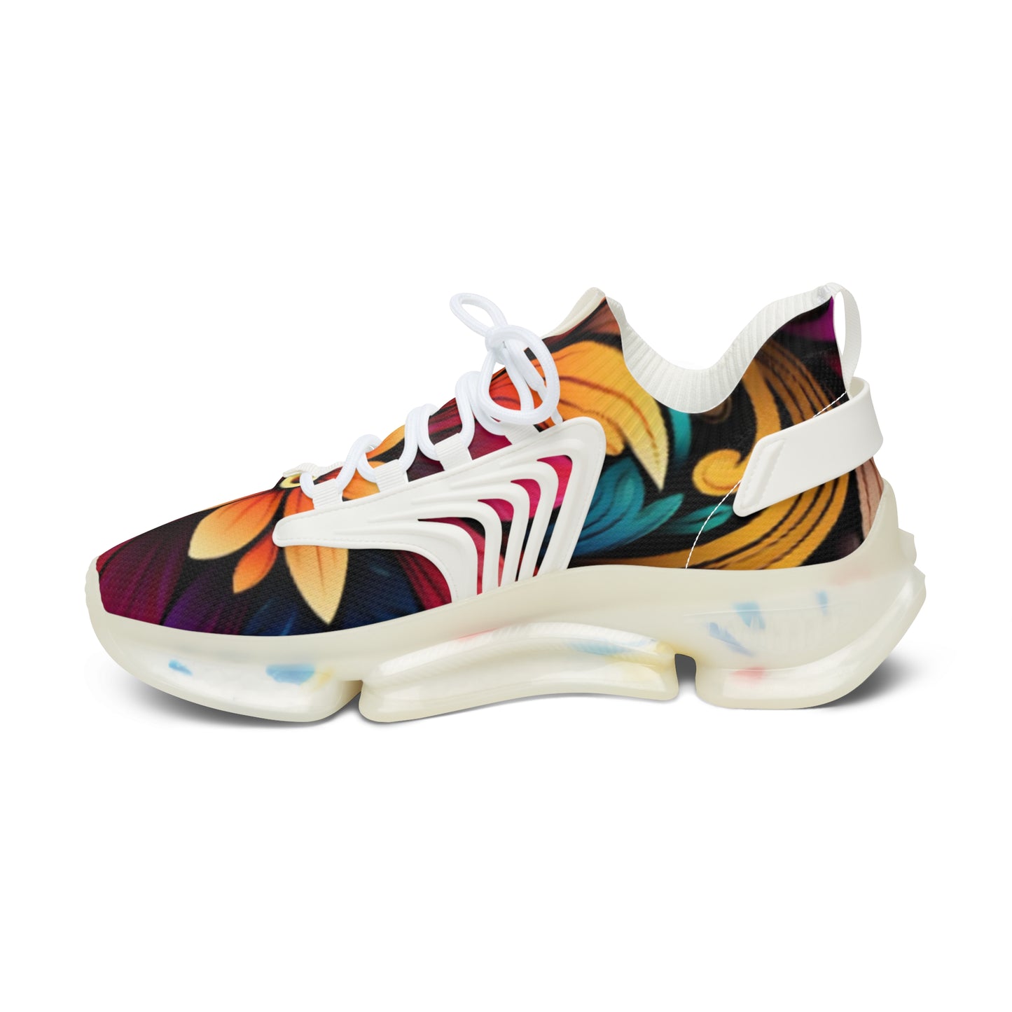 Colorful Women's Mesh Sneakers for Fashionable Comfort, Stylish Running Shoes, Trendy Athletic Footwear, Floral Sneakers, Perfect Gift [...]