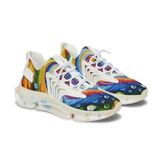 Colorful Women's Mesh Sneakers - Vibrant Athletic Shoes for Fashion Lovers, Comfortable Footwear, Trendy Sneakers, Unique Gifts, [...]