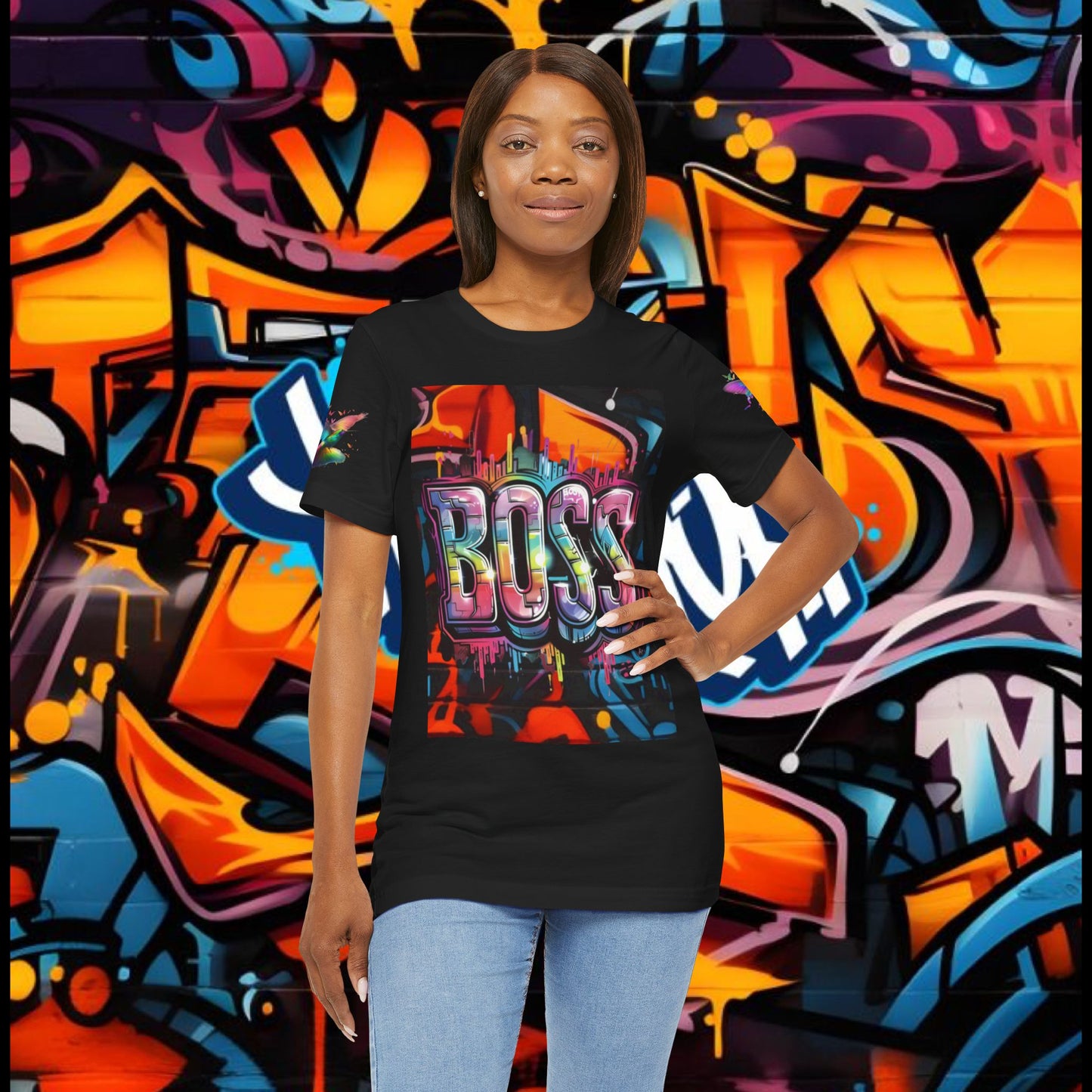 Graffiti Boss Female Tee