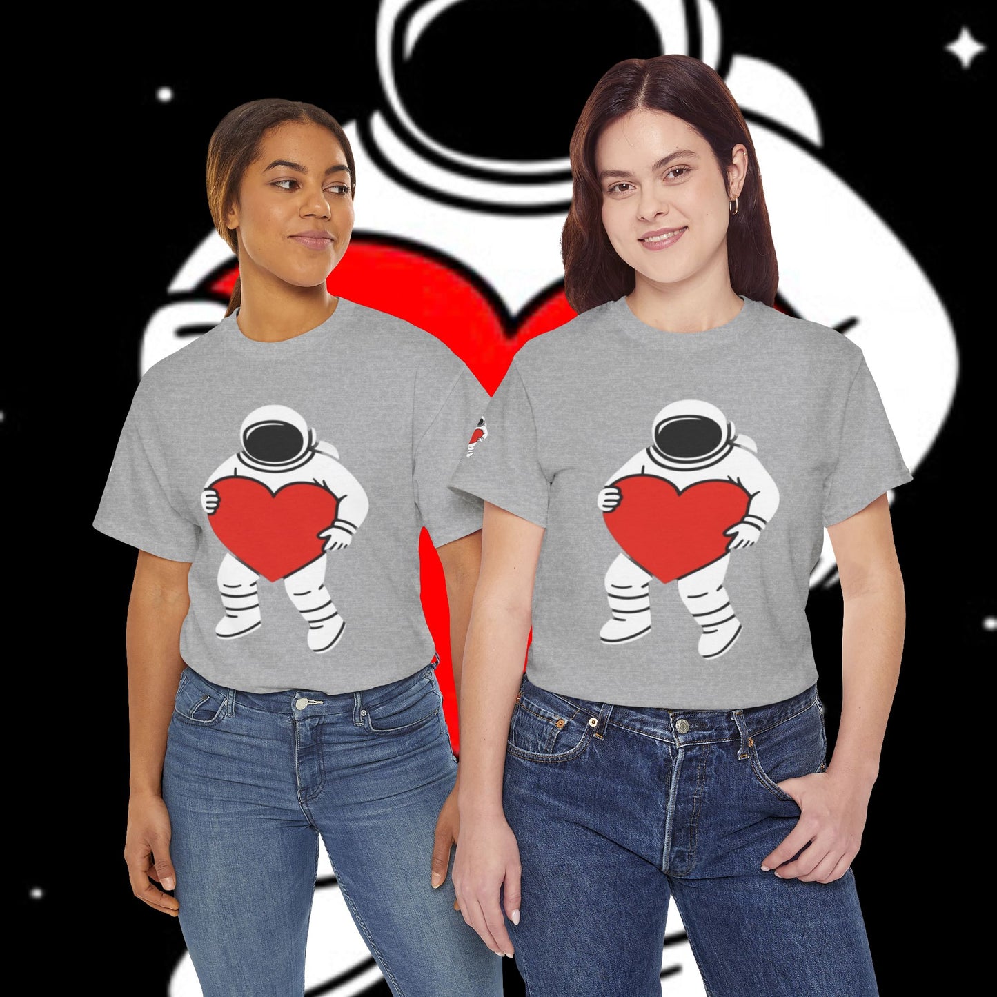 Couples Unisex Tee Collection - Short Sleeve Shirts for Besties and Couples
