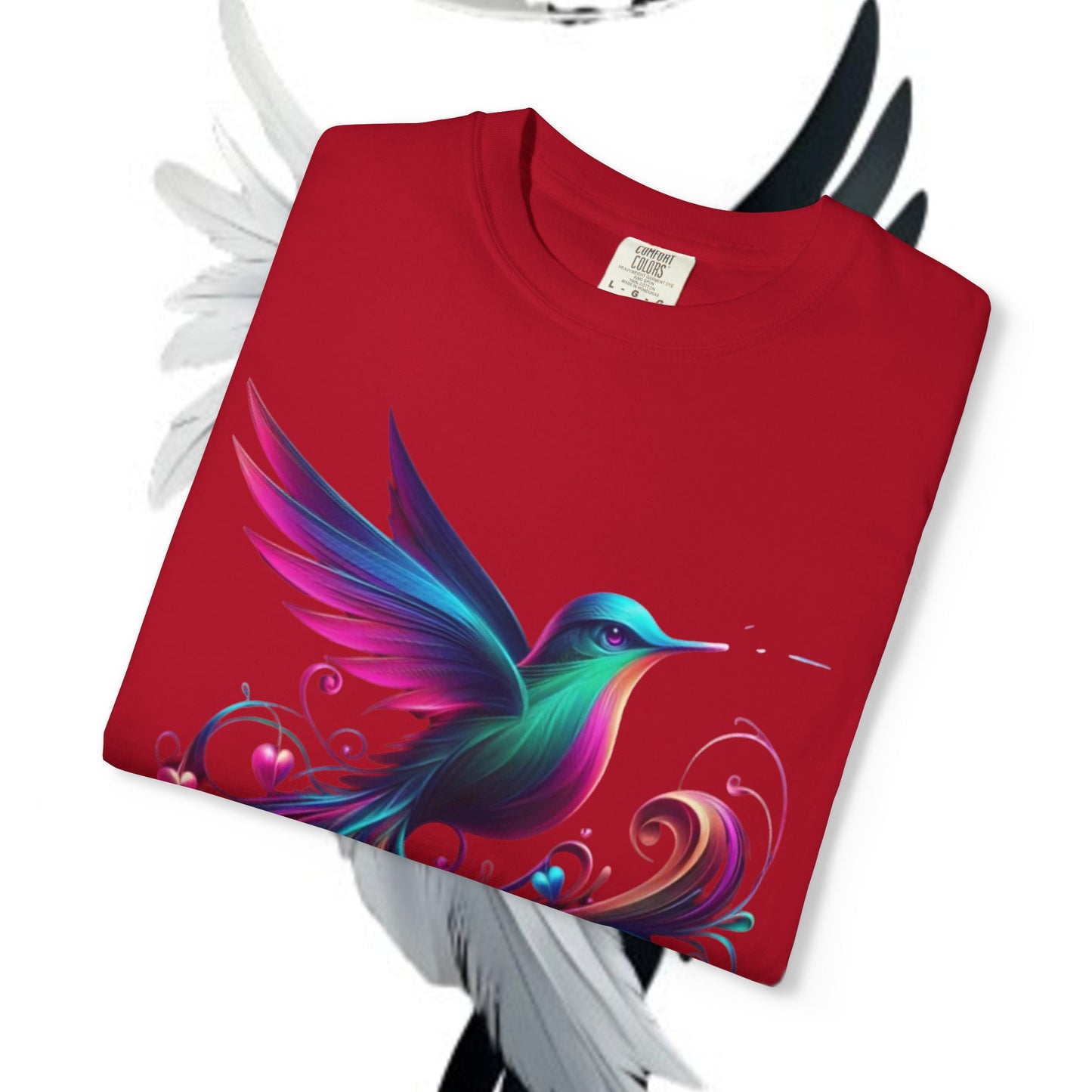 Garment-Dyed T-shirt - Freedom is a Blessing Design