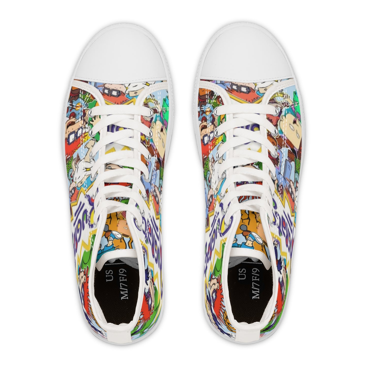 Cartoon High Top Sneakers