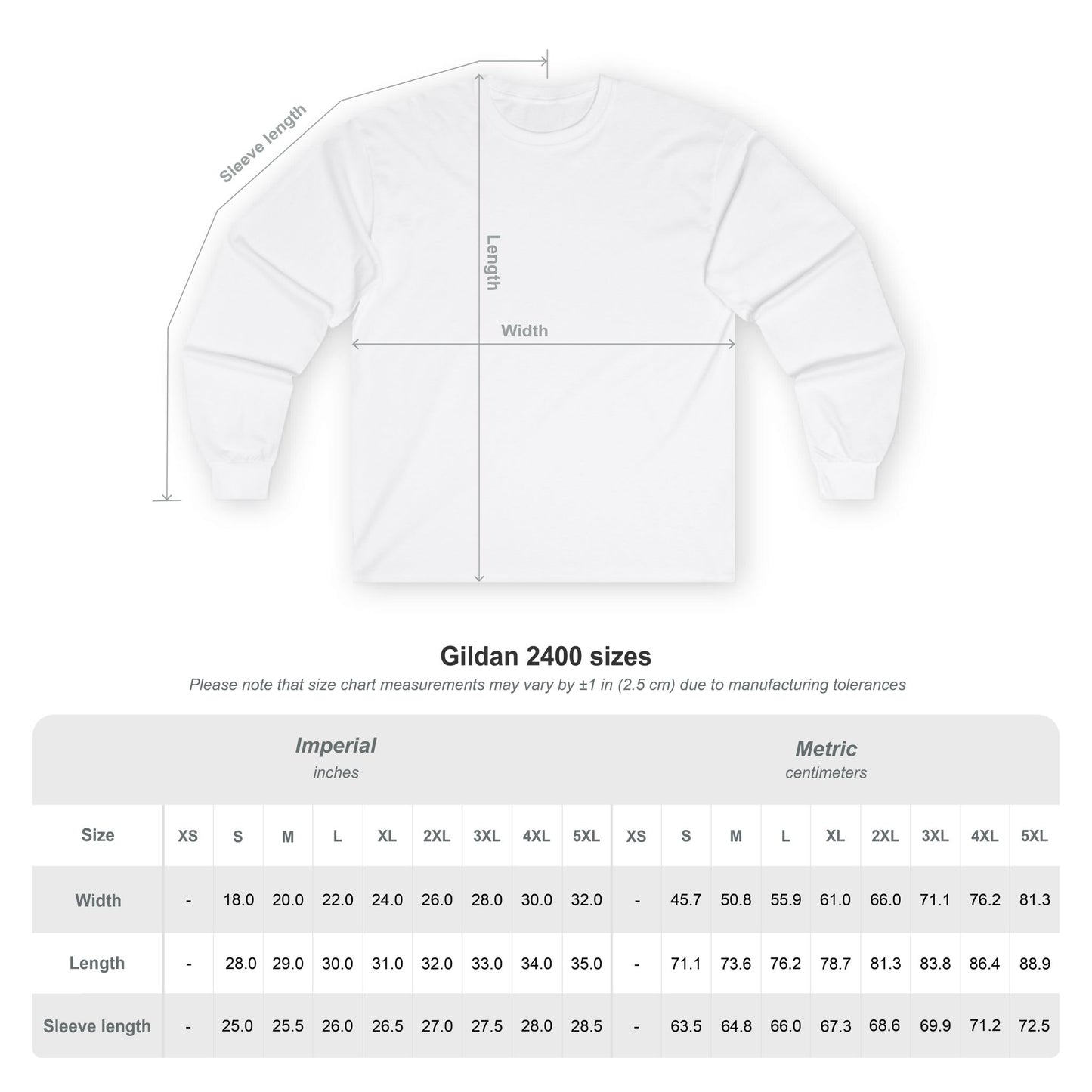 Long Sleeve Tee - Above the Clouds Fall/Winter Collection