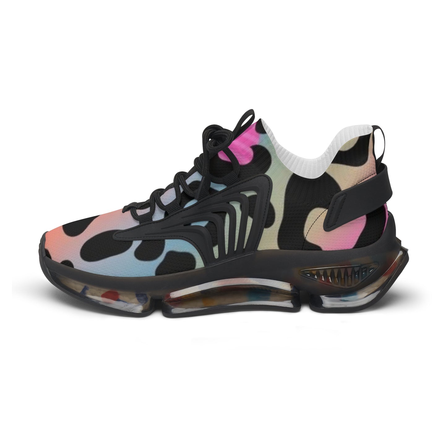 Sneakers - Cheetah Print Women's Mesh Sneakers