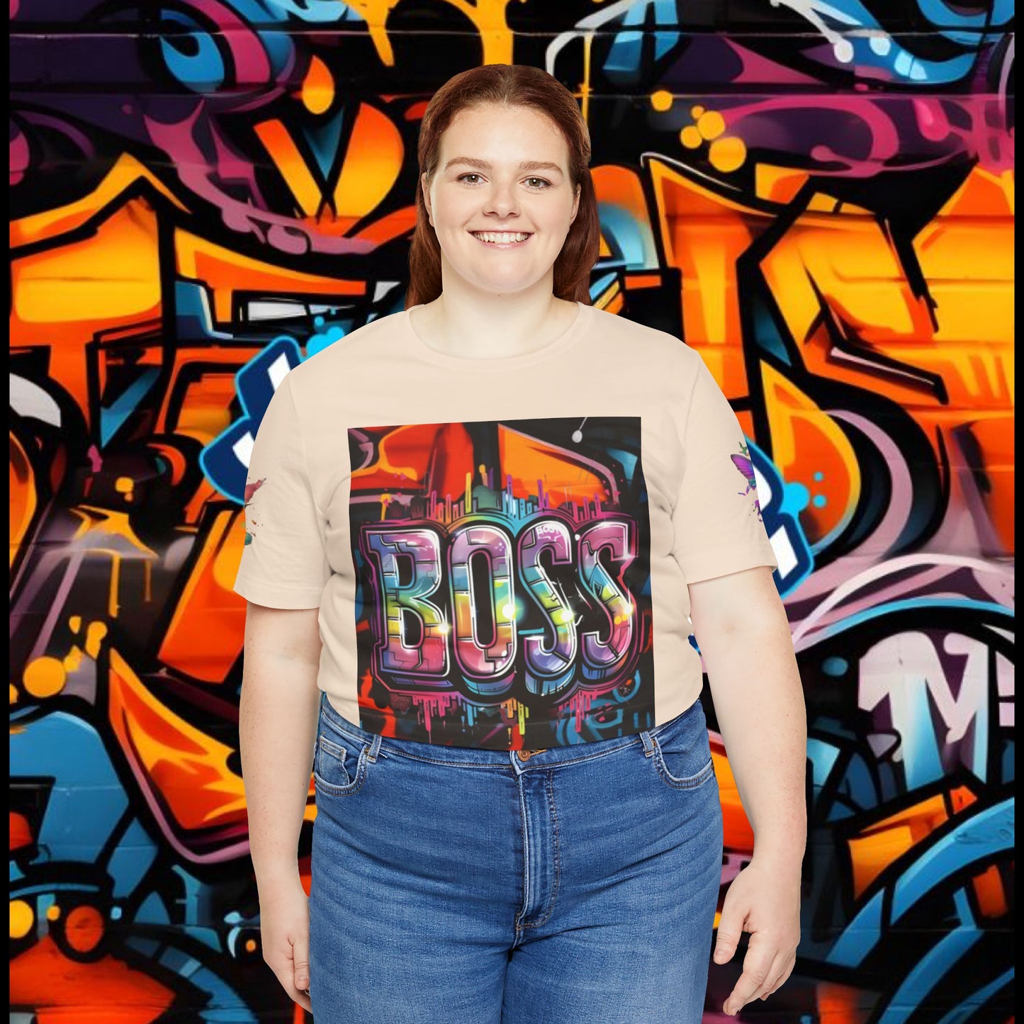 Graffiti Boss Female Tee