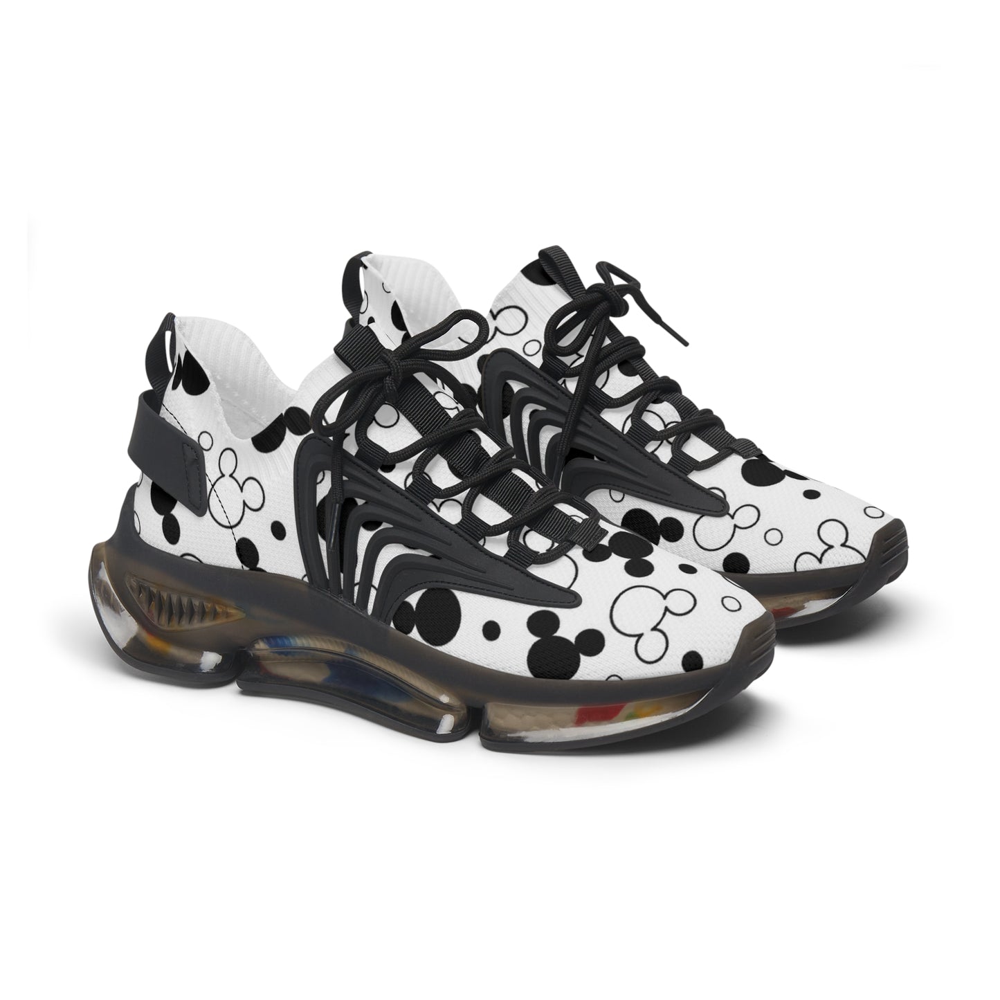 Playful Women's Mesh Sneakers with Colorful Mickey Design, Trendy Athletic Shoes, Everyday Comfort Footwear, Gifts for Disney Lovers, [...]