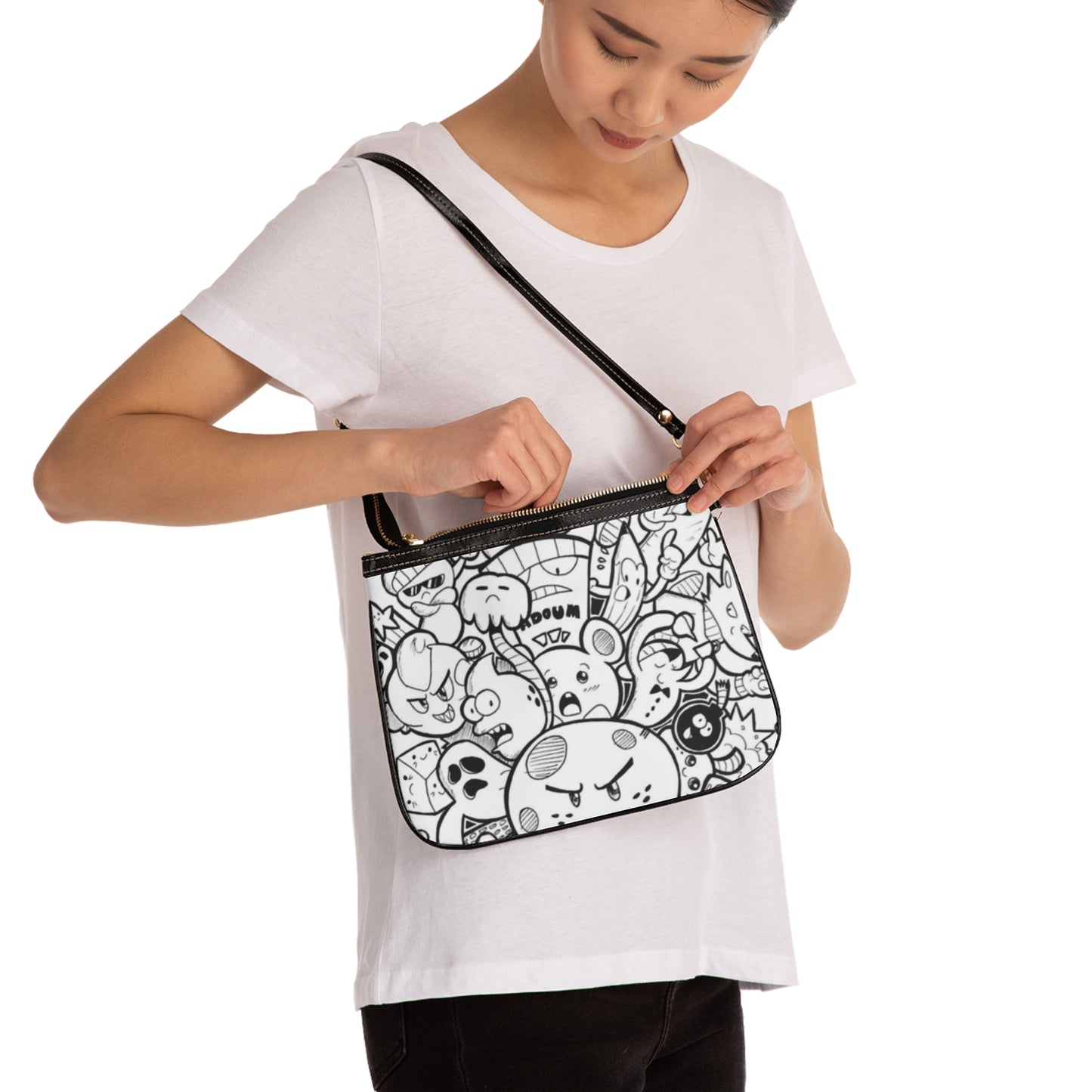 Playful Mini Shoulder Bag for Fun Lovers, Cute Crossbody Bag, Whimsical Handbag for Outings, Stylish Everyday Use, Ideal Gift for Friends