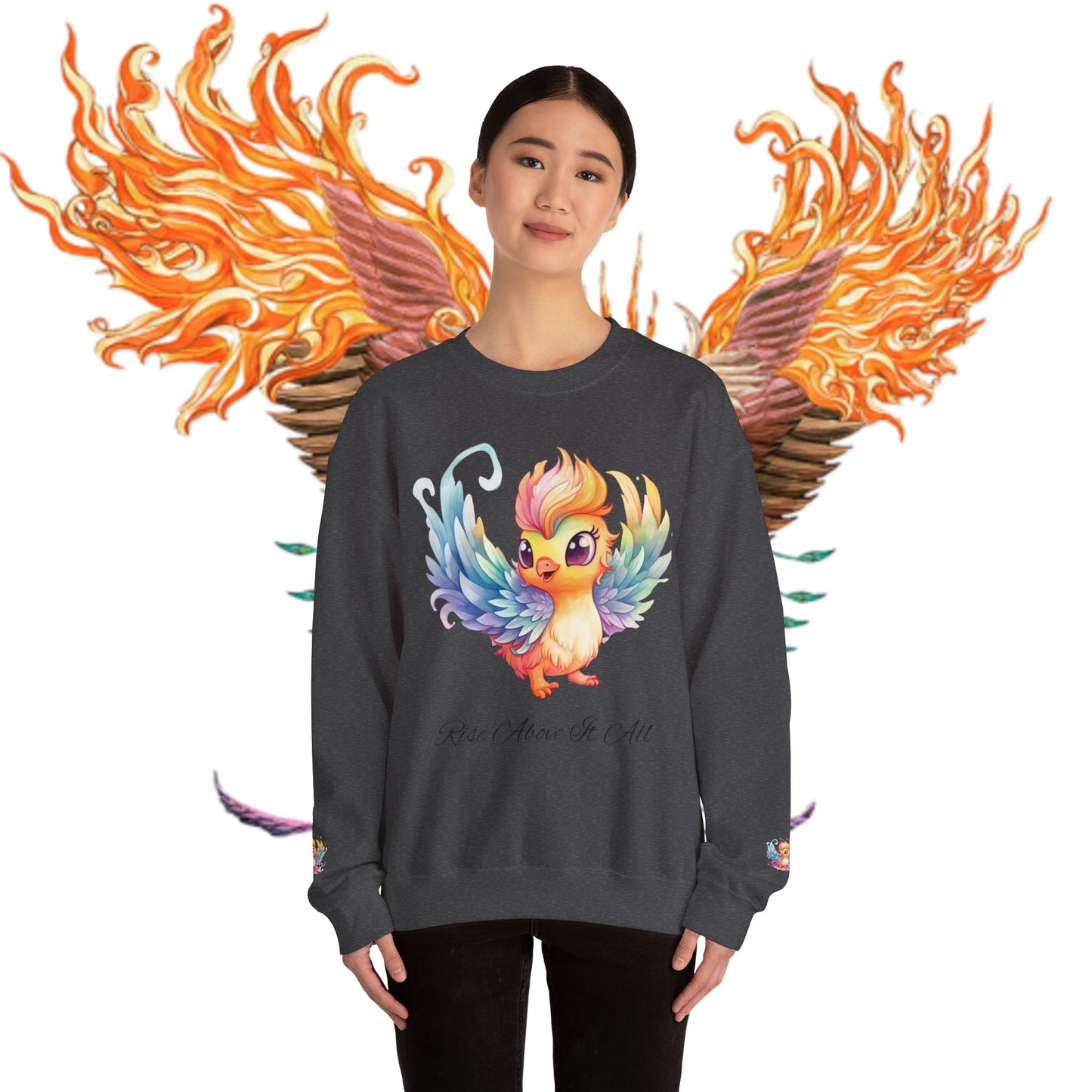 Unisex Sweatshirt Phoenix Collection with Quotes