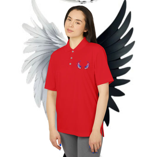 Polo Shirt Butterfly Wing Design