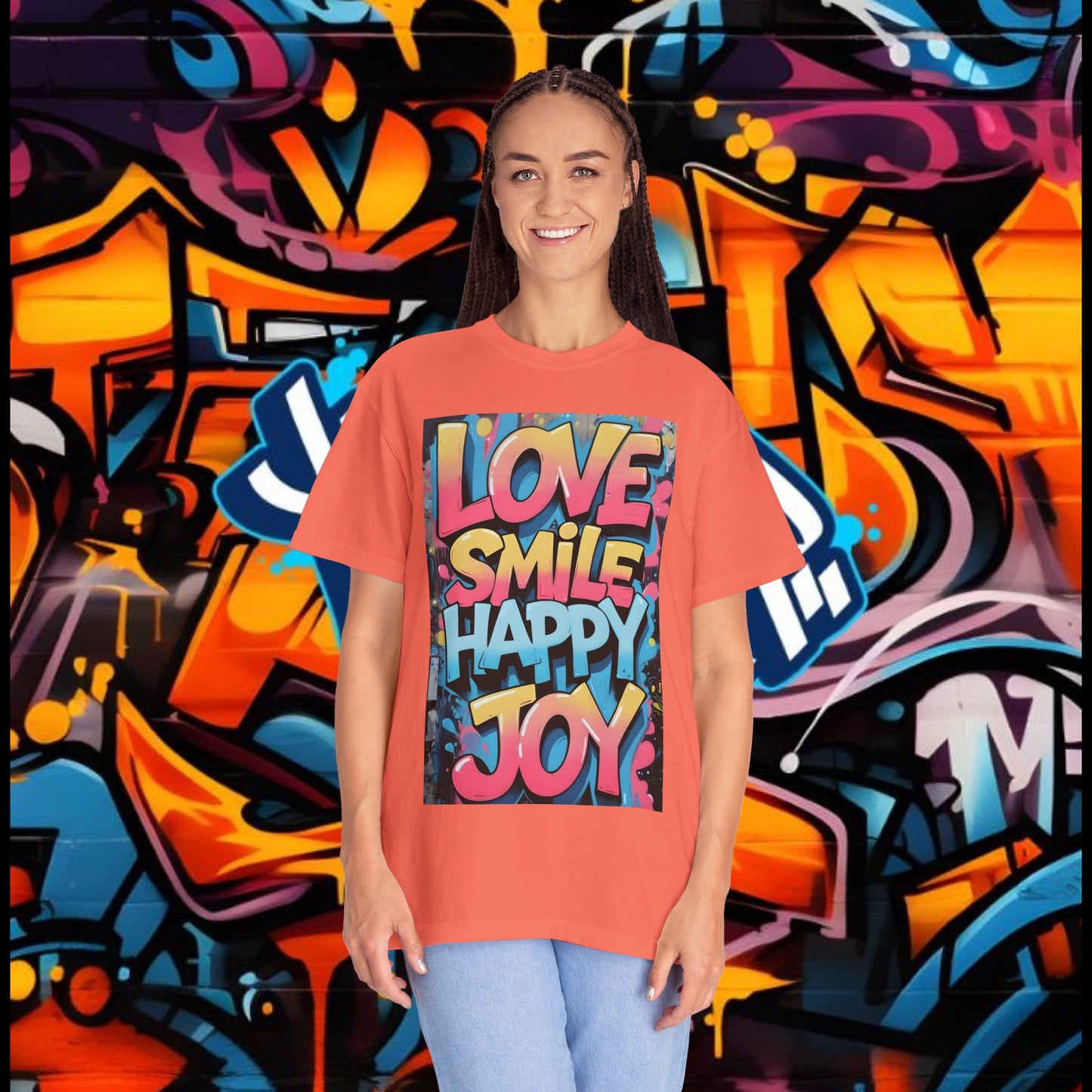 Vibrant Positive Vibes T-Shirt, Affirmation Tee, Casual Wear, Gift for Friends, Summer Style, Joyful Graphic Tee