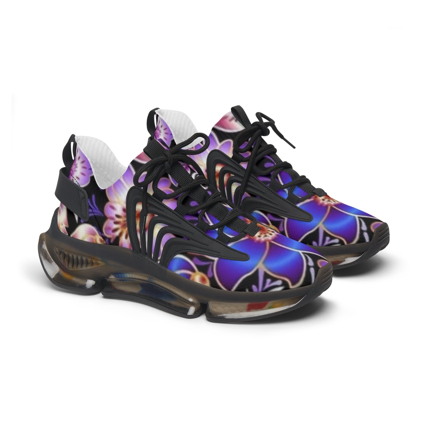 Floral Print Women's Mesh Sneakers | Stylish Comfort, Fitness, Casual Wear, Trendy Footwear, Spring Fashion
