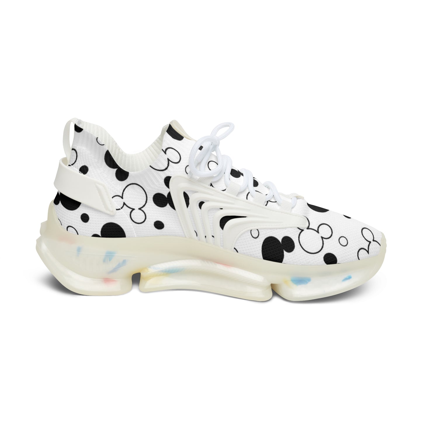 Playful Women's Mesh Sneakers with Colorful Mickey Design, Trendy Athletic Shoes, Everyday Comfort Footwear, Gifts for Disney Lovers, [...]