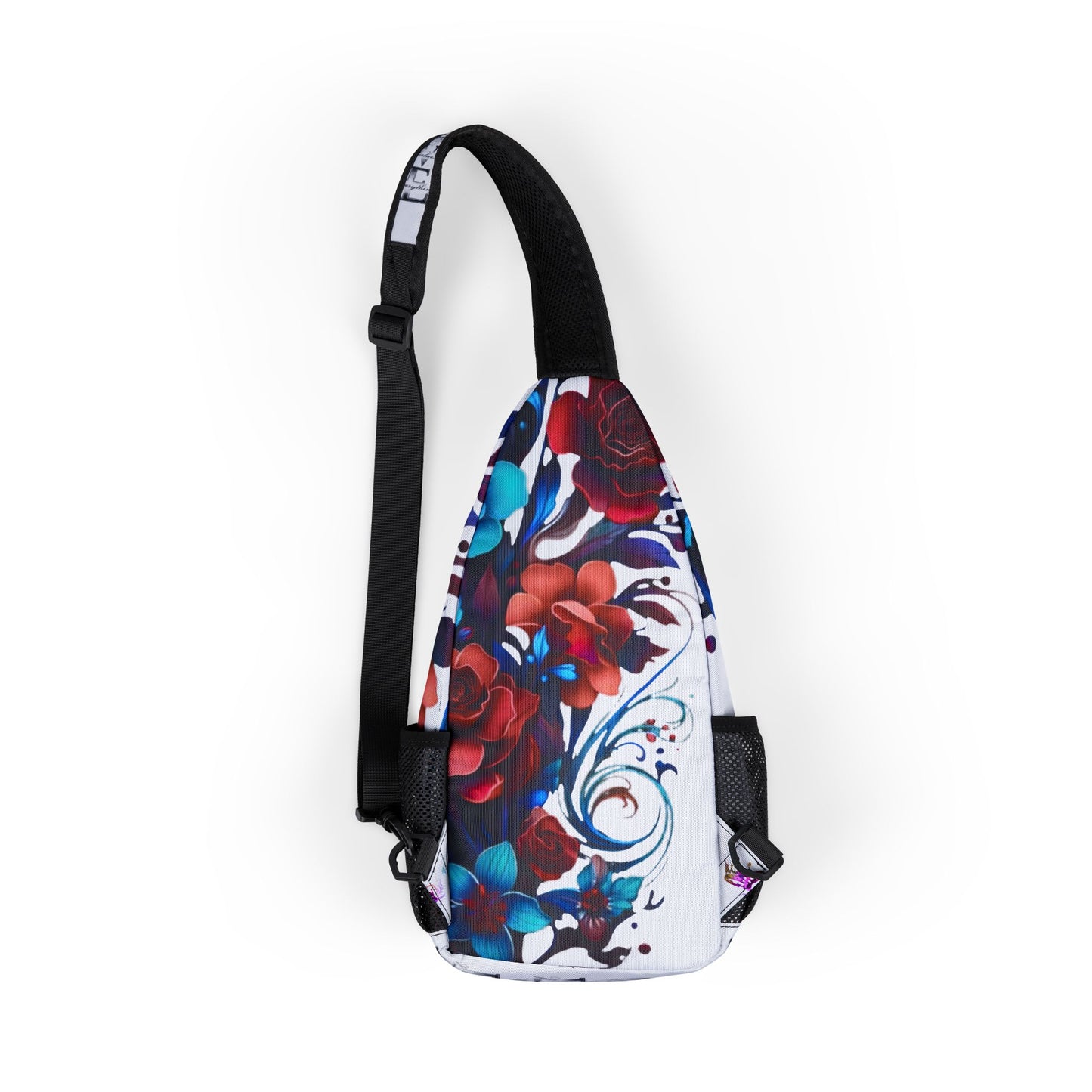 Bohemian Floral Chest Bag | Stylish Sling Bag for Festivals, Travel, Everyday Use, Gift for Her, Hipster Accessory