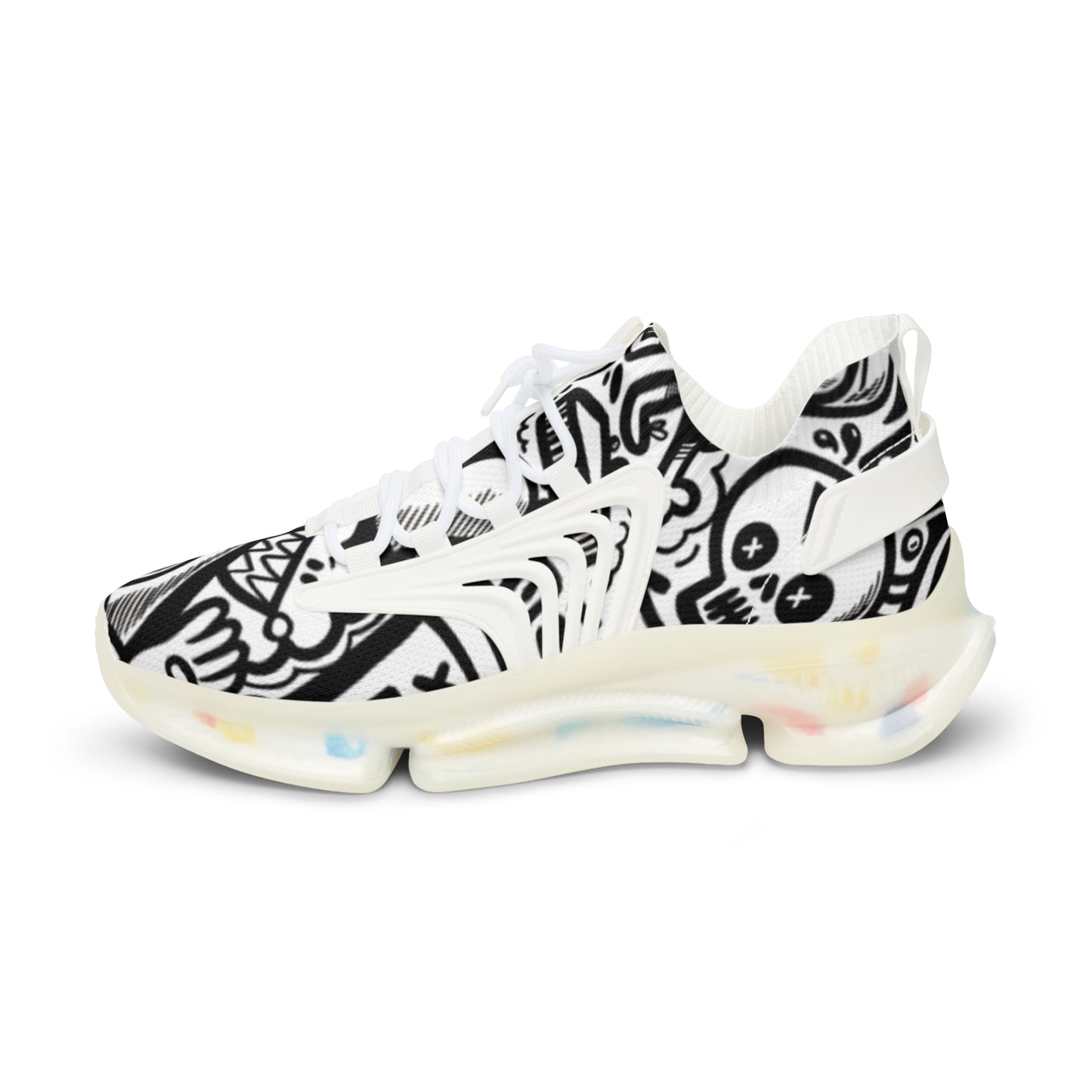 Stylish Graphic Sneakers for Men, Trendy Athletic Shoes, Unique Footwear, Casual Sneakers, Streetwear Shoes, Gift for Him