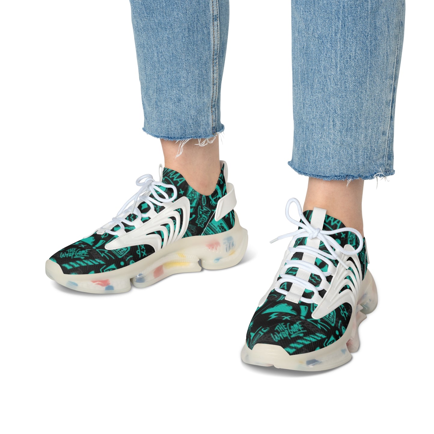 Stylish Women's Mesh Sneakers - Comfortable Athletic Footwear for Everyday Wear, Running Shoes, Lightweight Sneakers, Fashion Sneakers