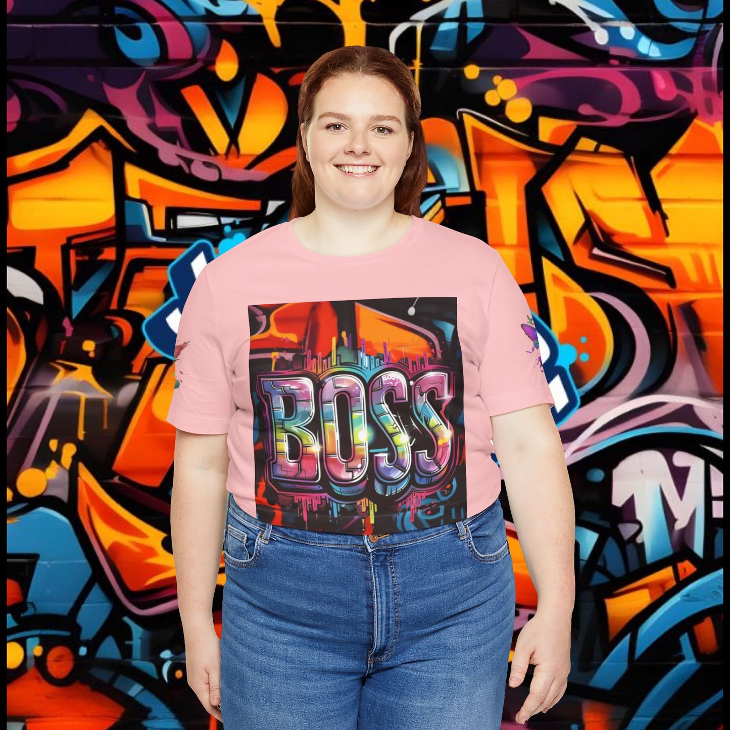 Graffiti Boss Female Tee