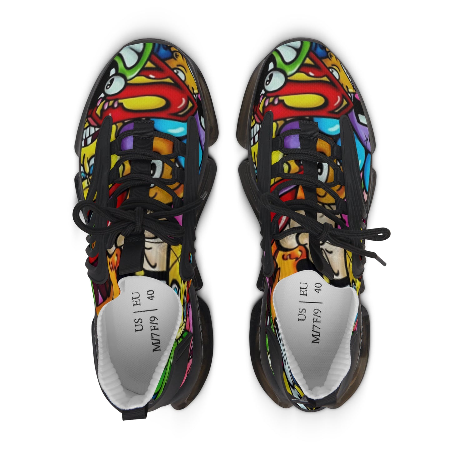 Cartoon Mesh Sneakers