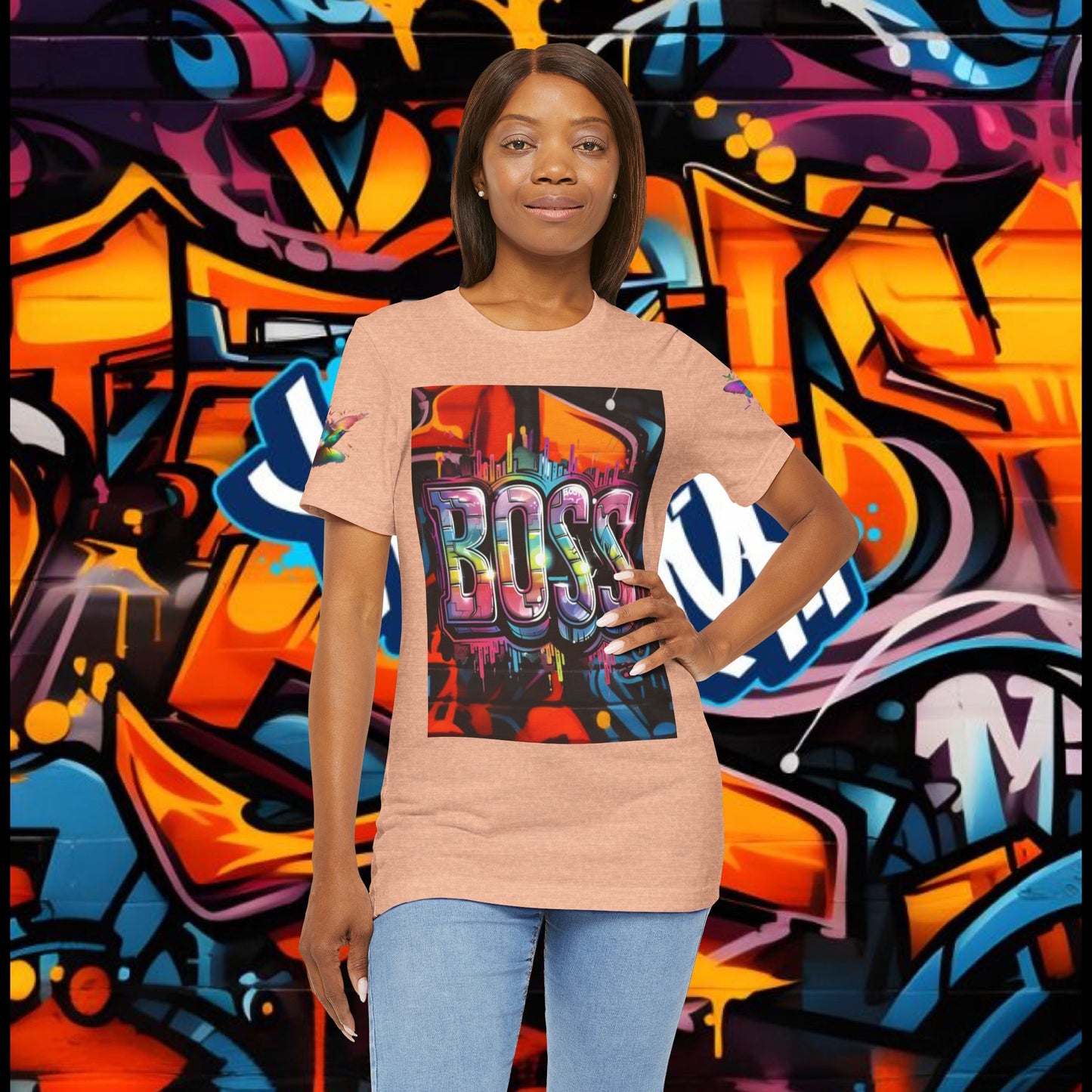 Graffiti Boss Female Tee