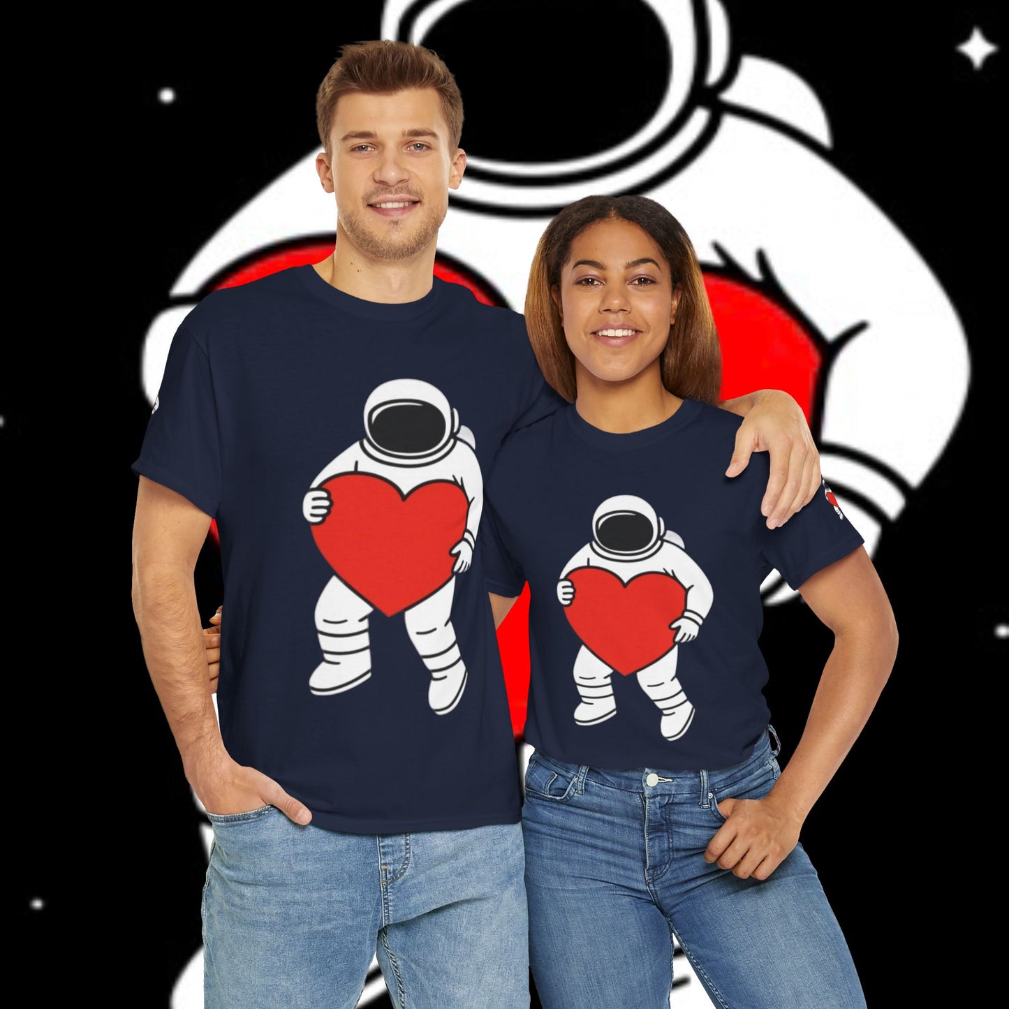 Couples Unisex Tee Collection - Short Sleeve Shirts for Besties and Couples